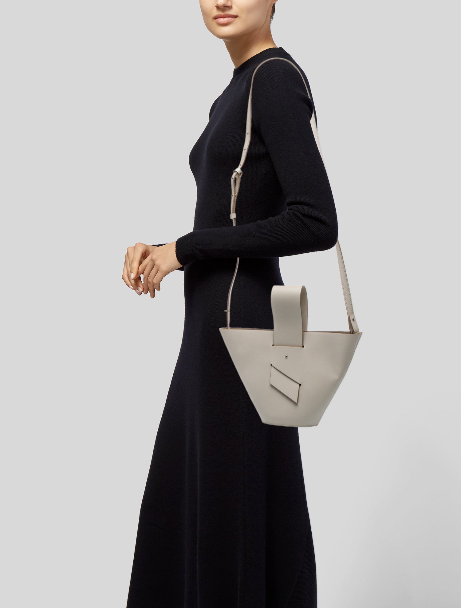 Carolina Santo Domingo Leather Top Handle Bag