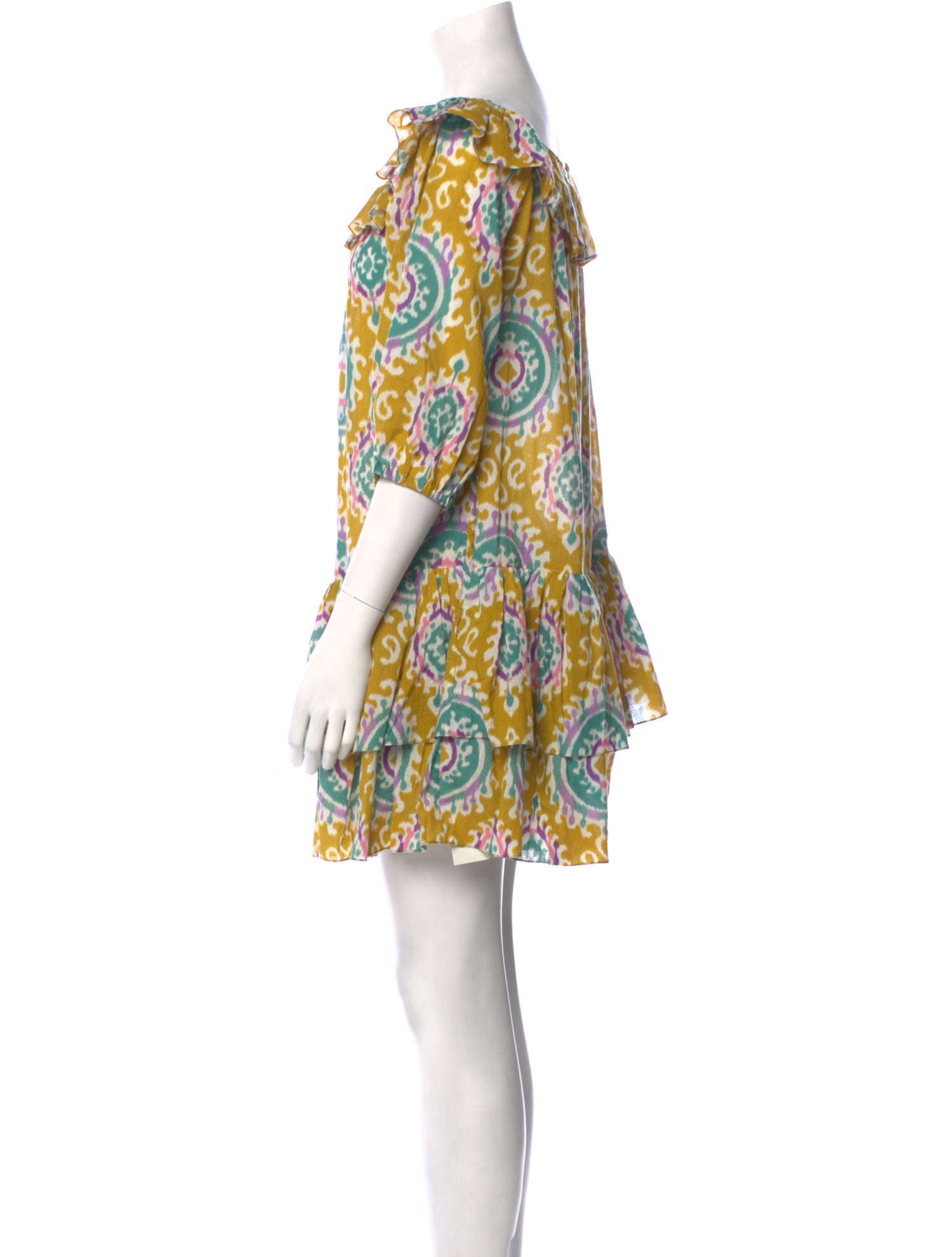 Charina Sarte Printed Mini Dress w/ Tags