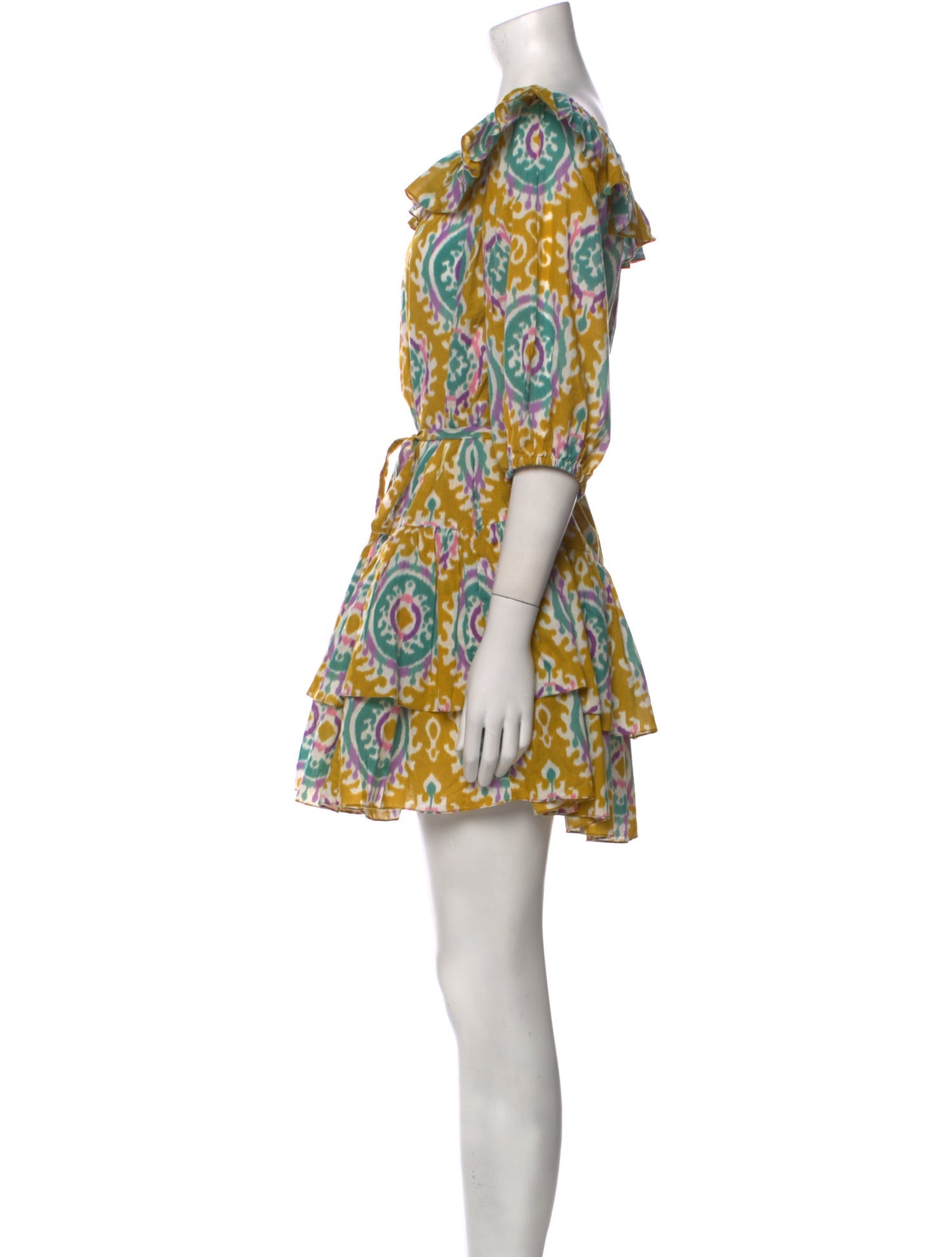 Charina Sarte Printed Mini Dress w/ Tags
