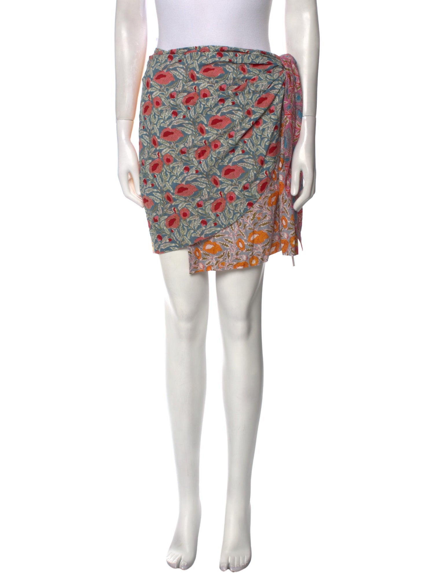 Charina Sarte Floral Print Mini Skirt w/ Tags