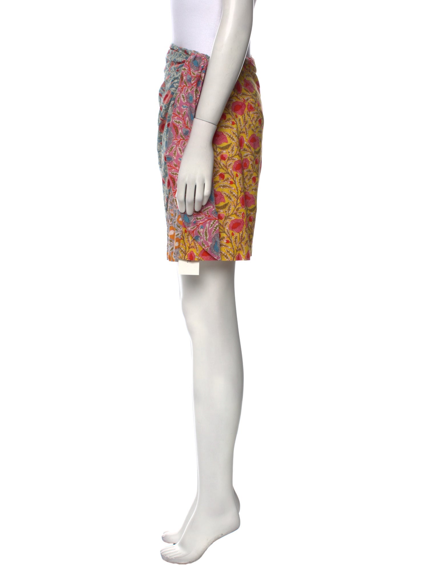 Charina Sarte Floral Print Mini Skirt w/ Tags