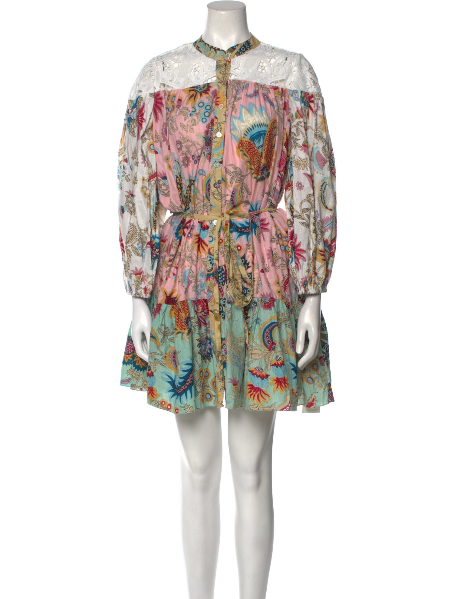 Charina Sarte Printed Mini Dress w/ Tags
