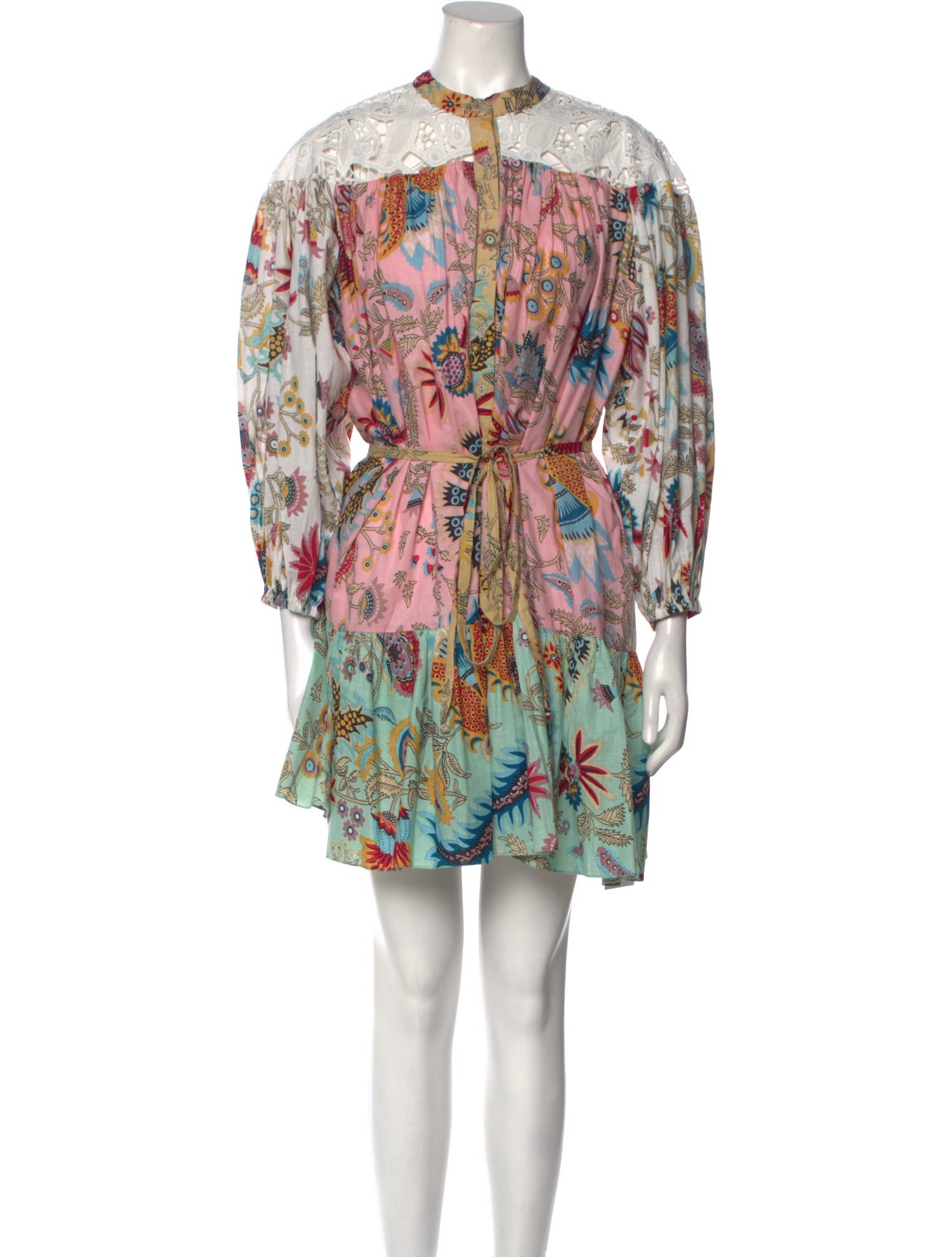 Charina Sarte Printed Mini Dress w/ Tags