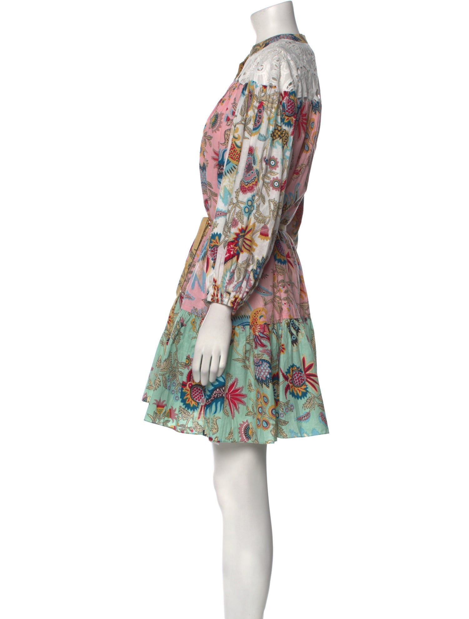 Charina Sarte Printed Mini Dress w/ Tags