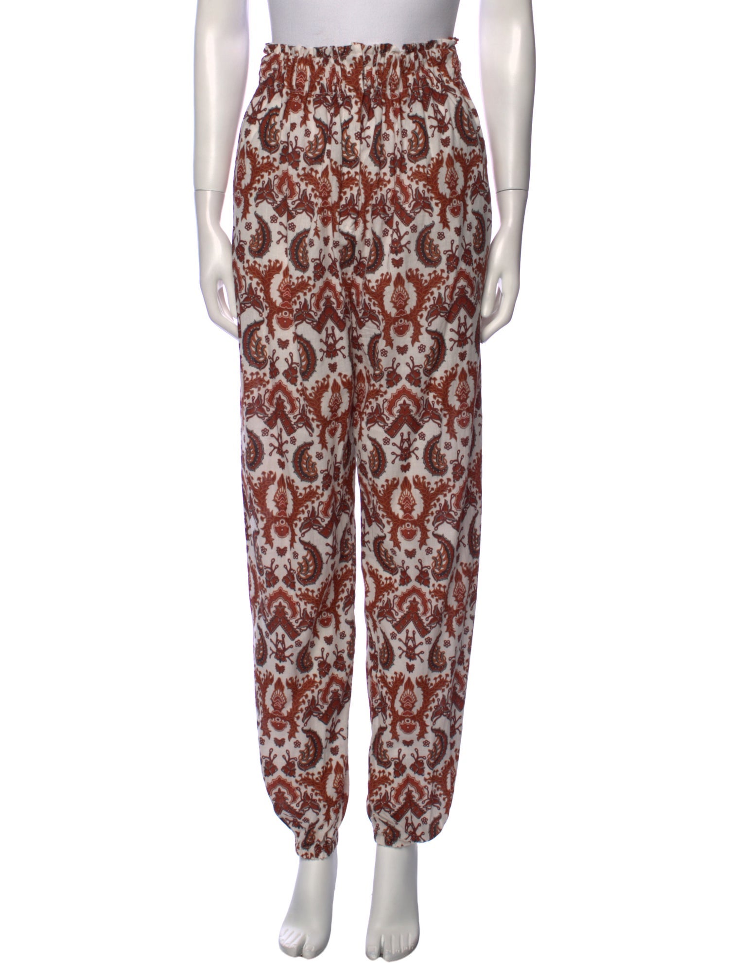 Charina Sarte Printed Skinny Leg Pants