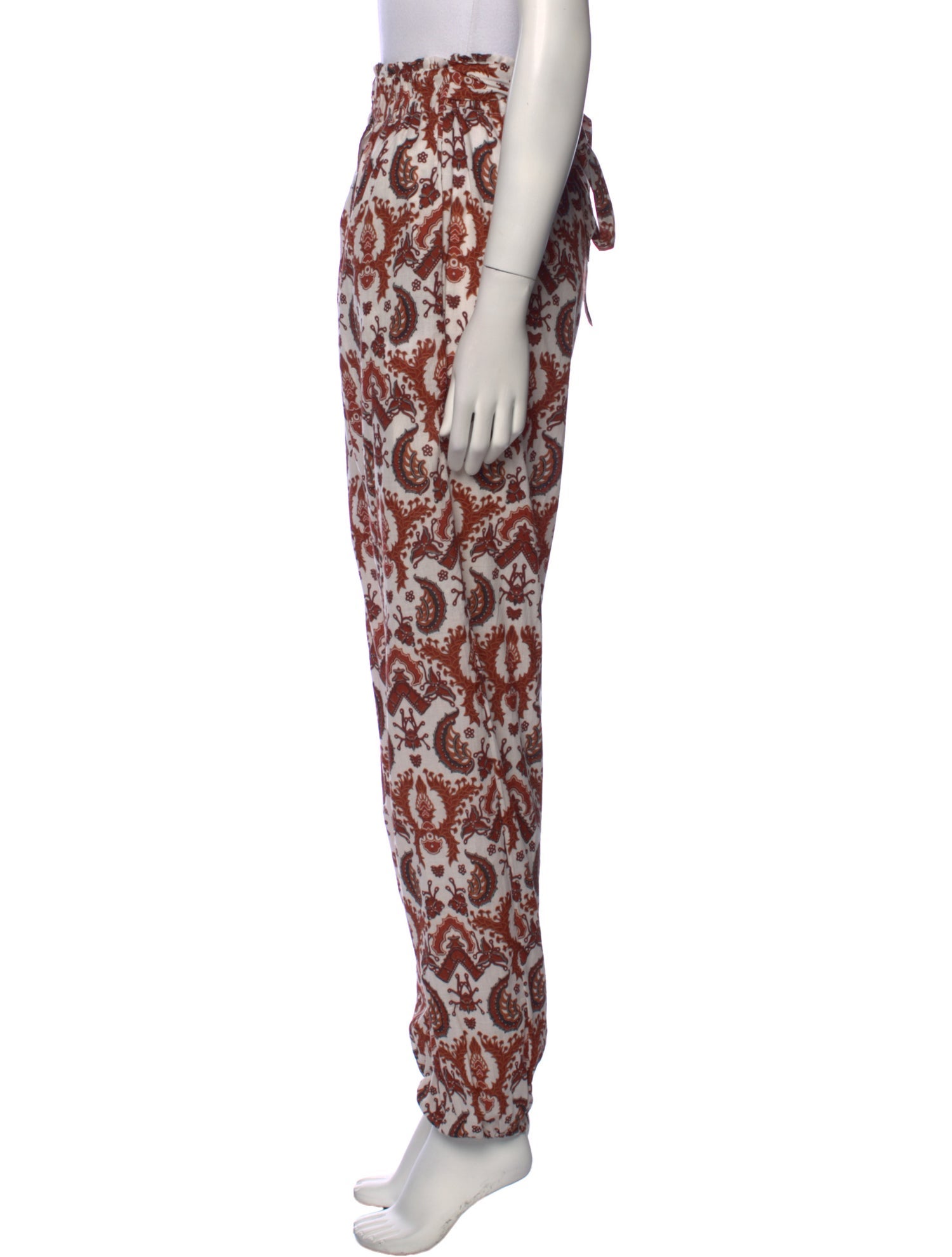 Charina Sarte Printed Skinny Leg Pants