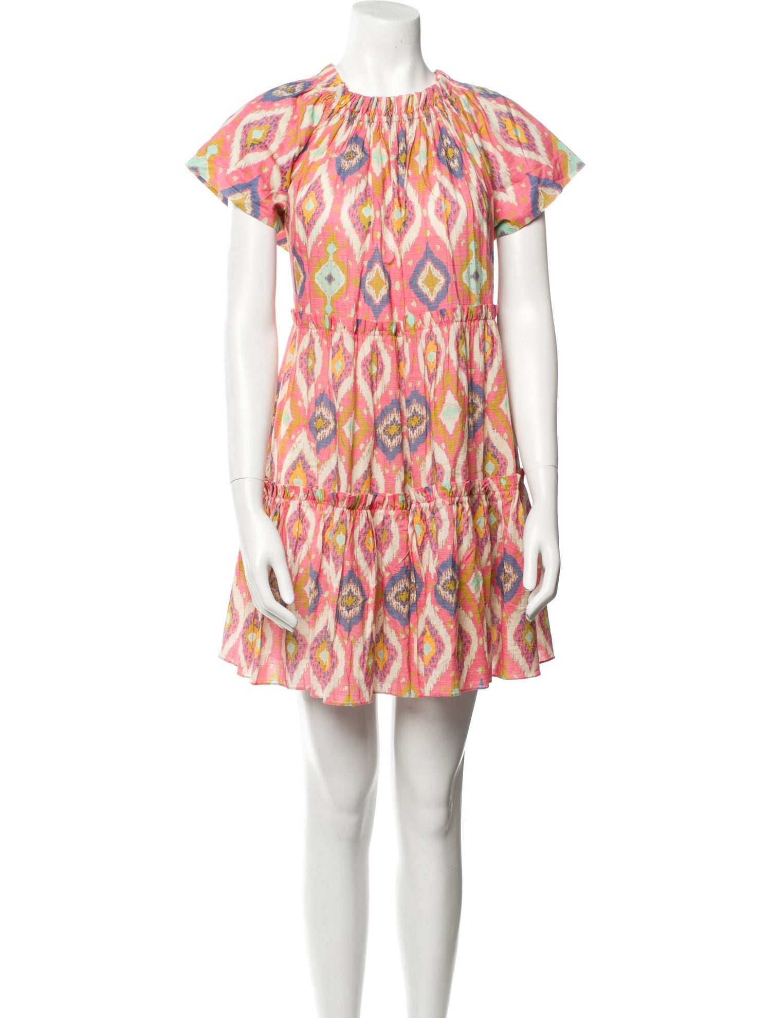 Charina Sarte Printed Mini Dress
