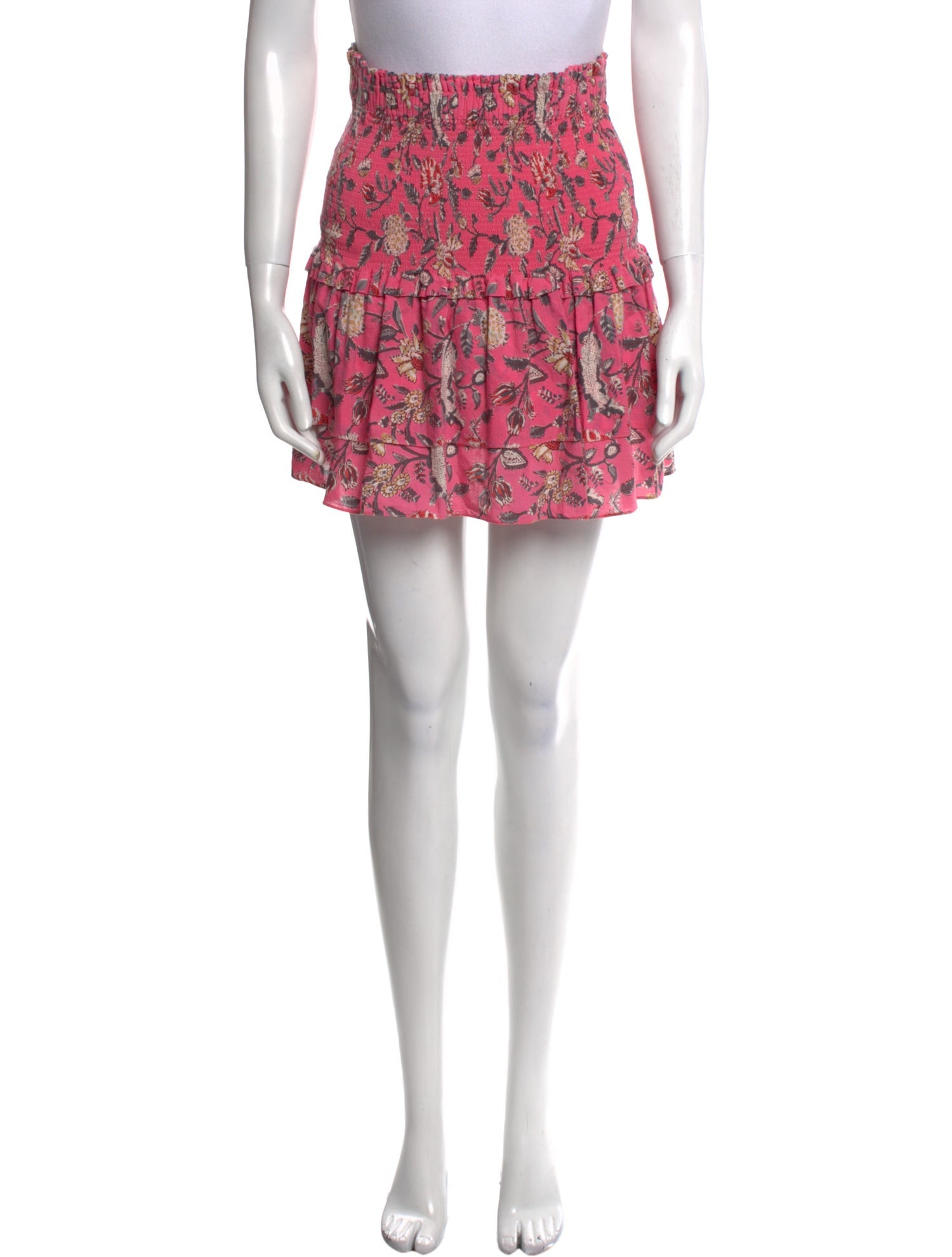 Charina Sarte Printed Mini Skirt