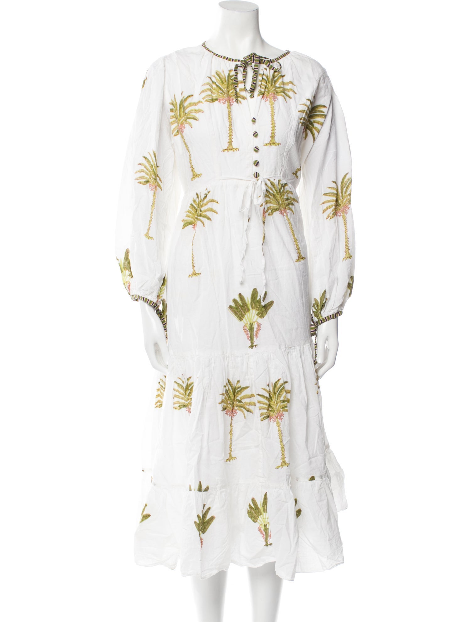 Charina Sarte Floral Print Long Dress