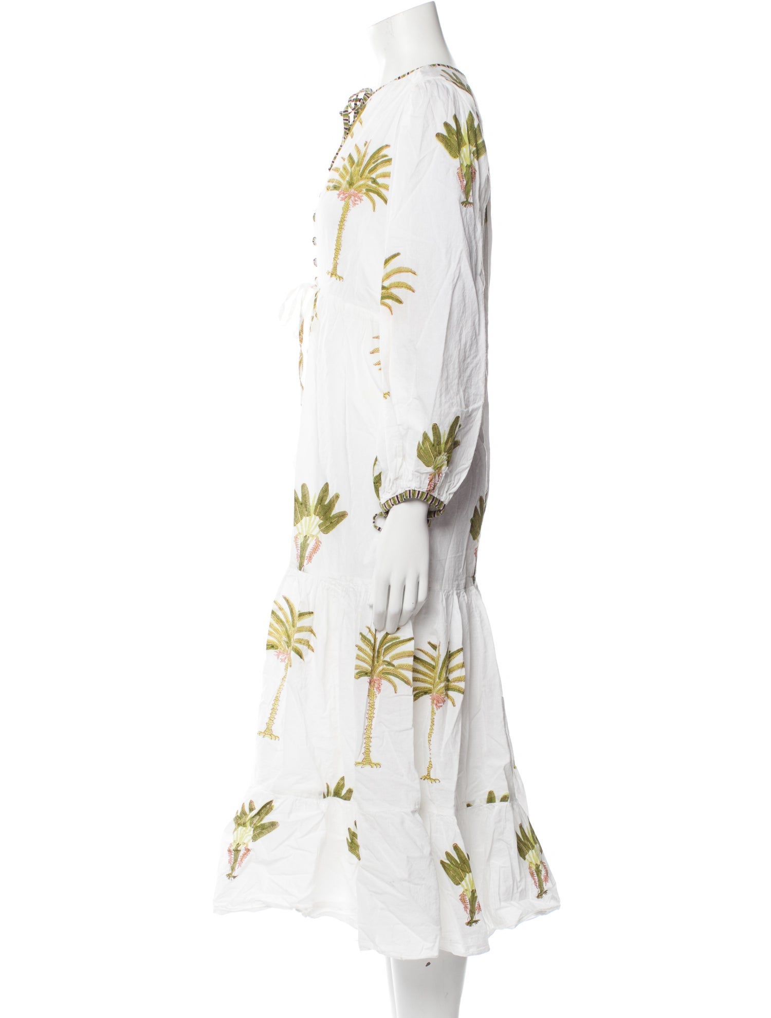 Charina Sarte Floral Print Long Dress