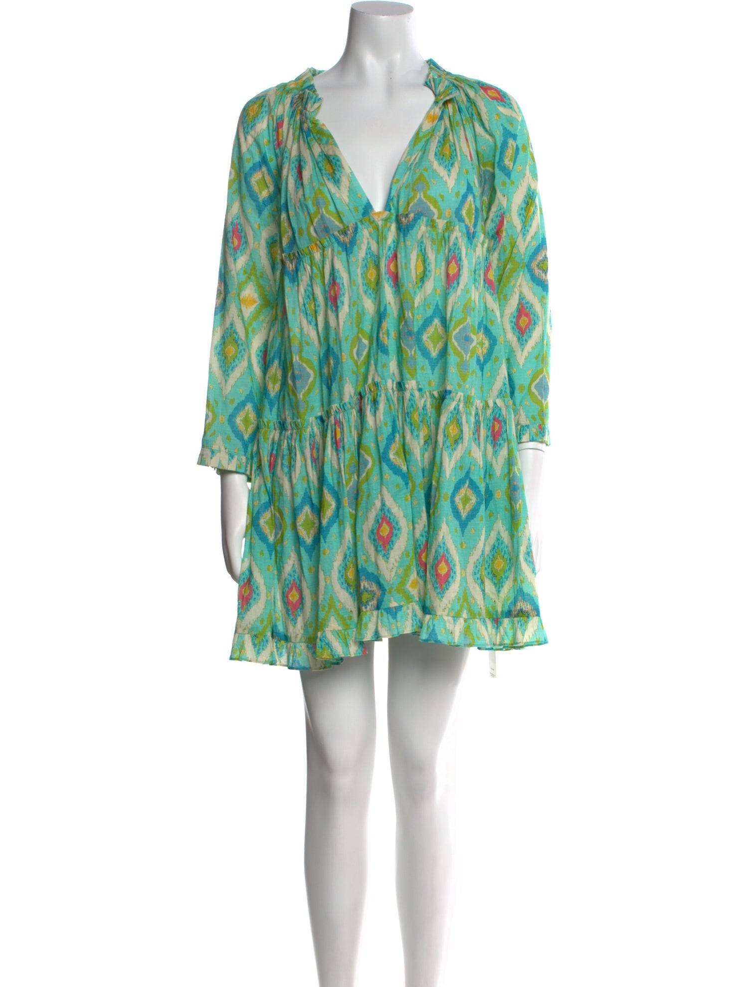 Charina Sarte Printed Mini Dress