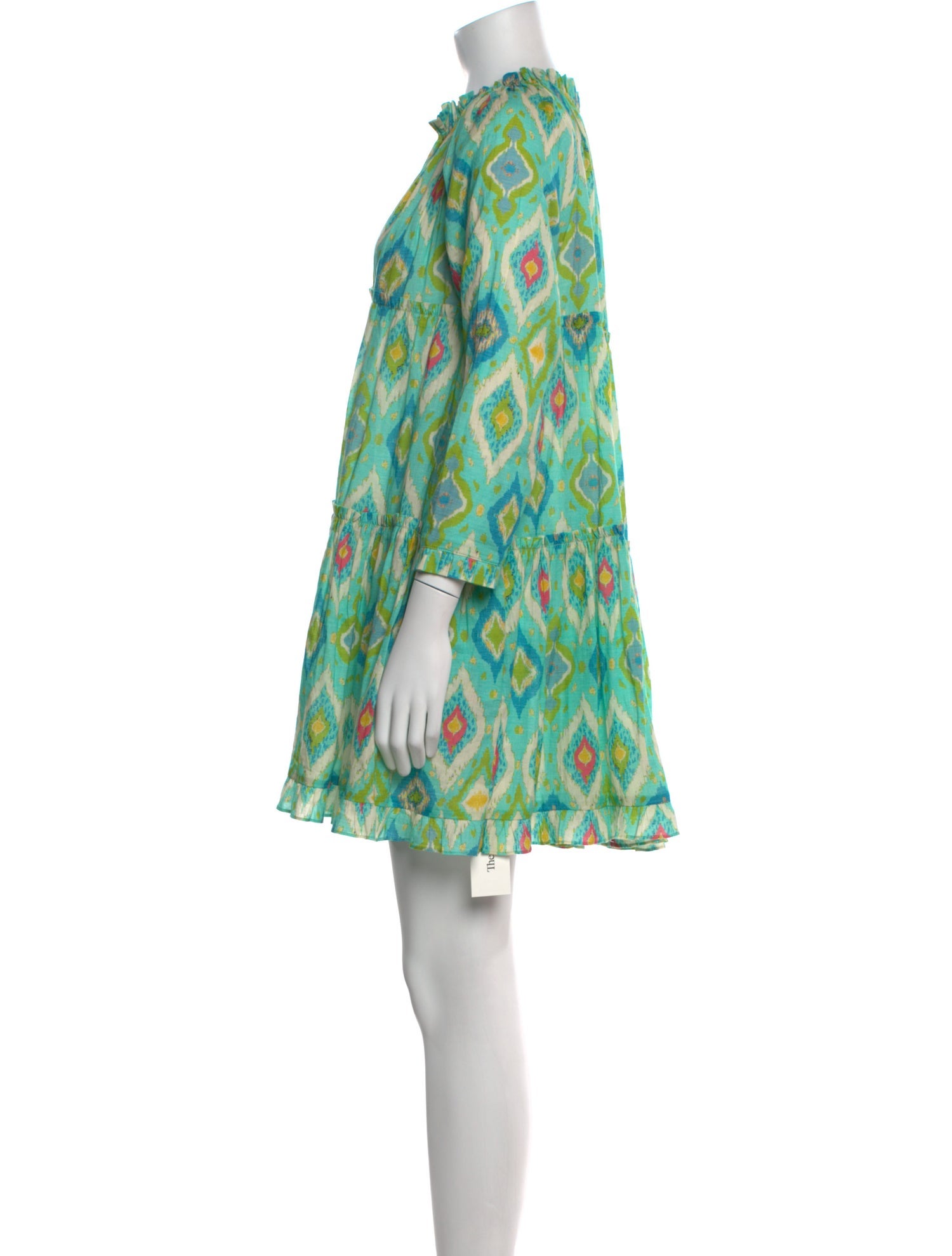 Charina Sarte Printed Mini Dress