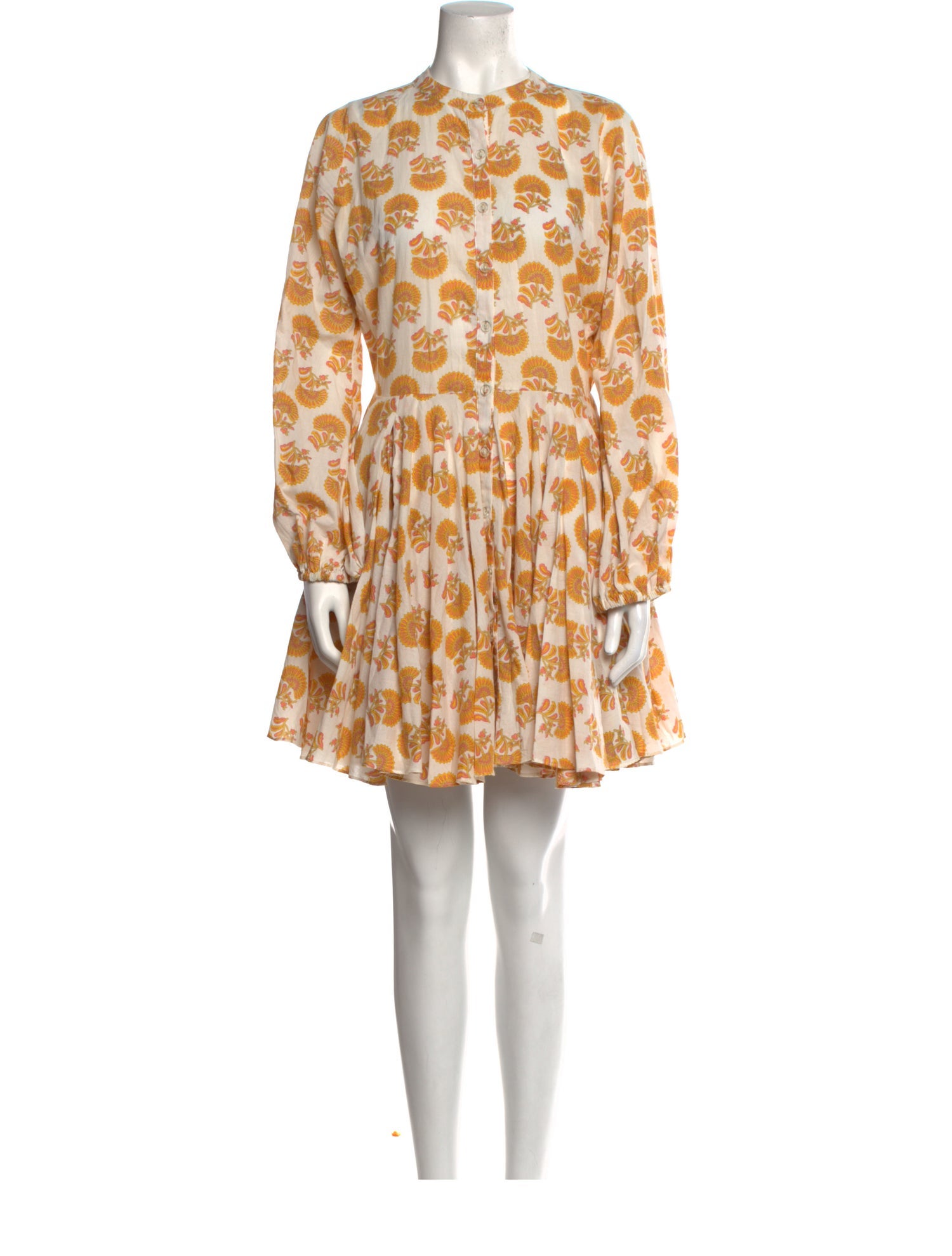 Charina Sarte Floral Print Mini Dress