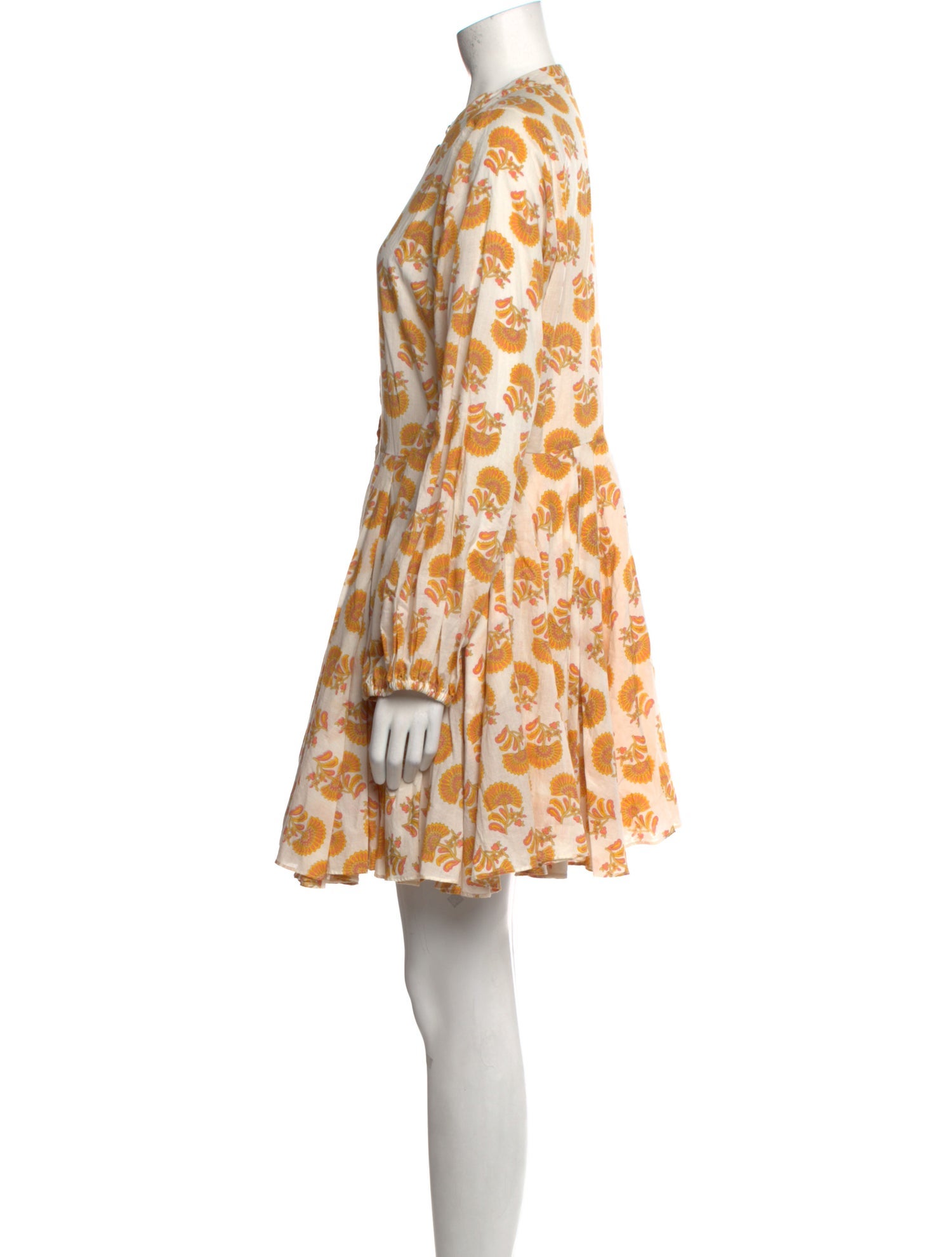 Charina Sarte Floral Print Mini Dress