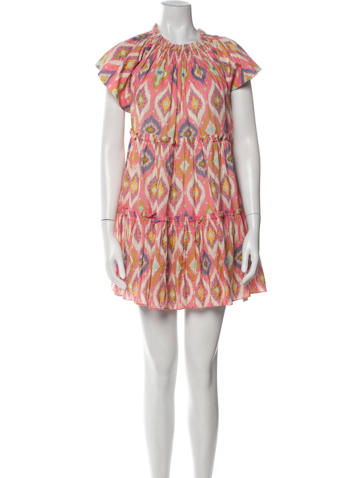 Charina Sarte Printed Mini Dress