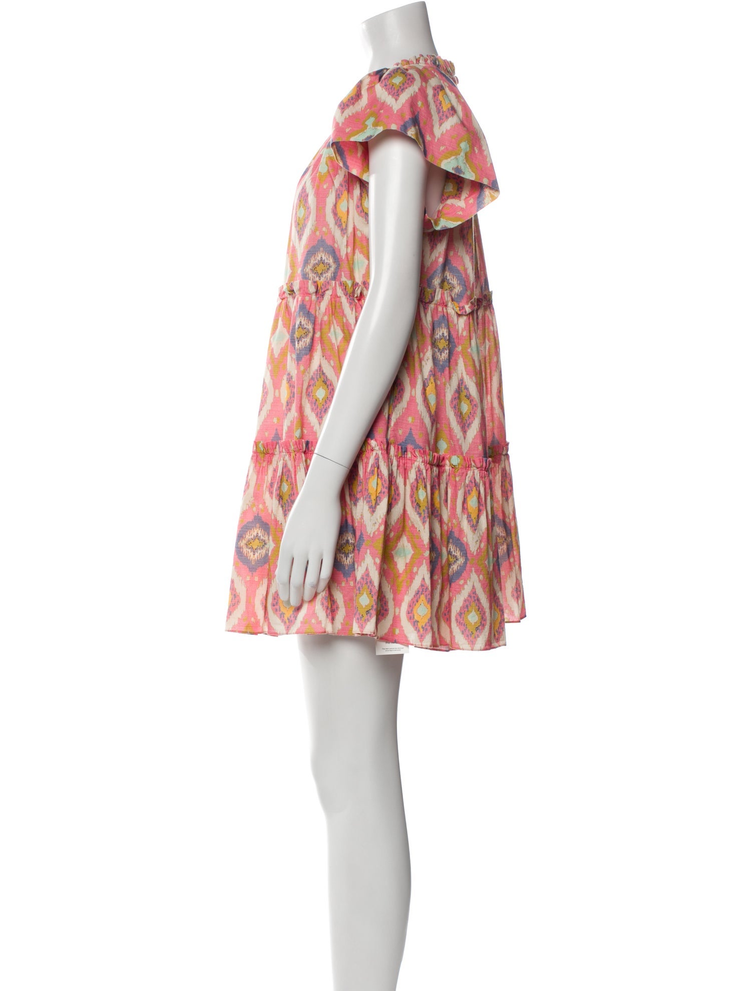 Charina Sarte Printed Mini Dress