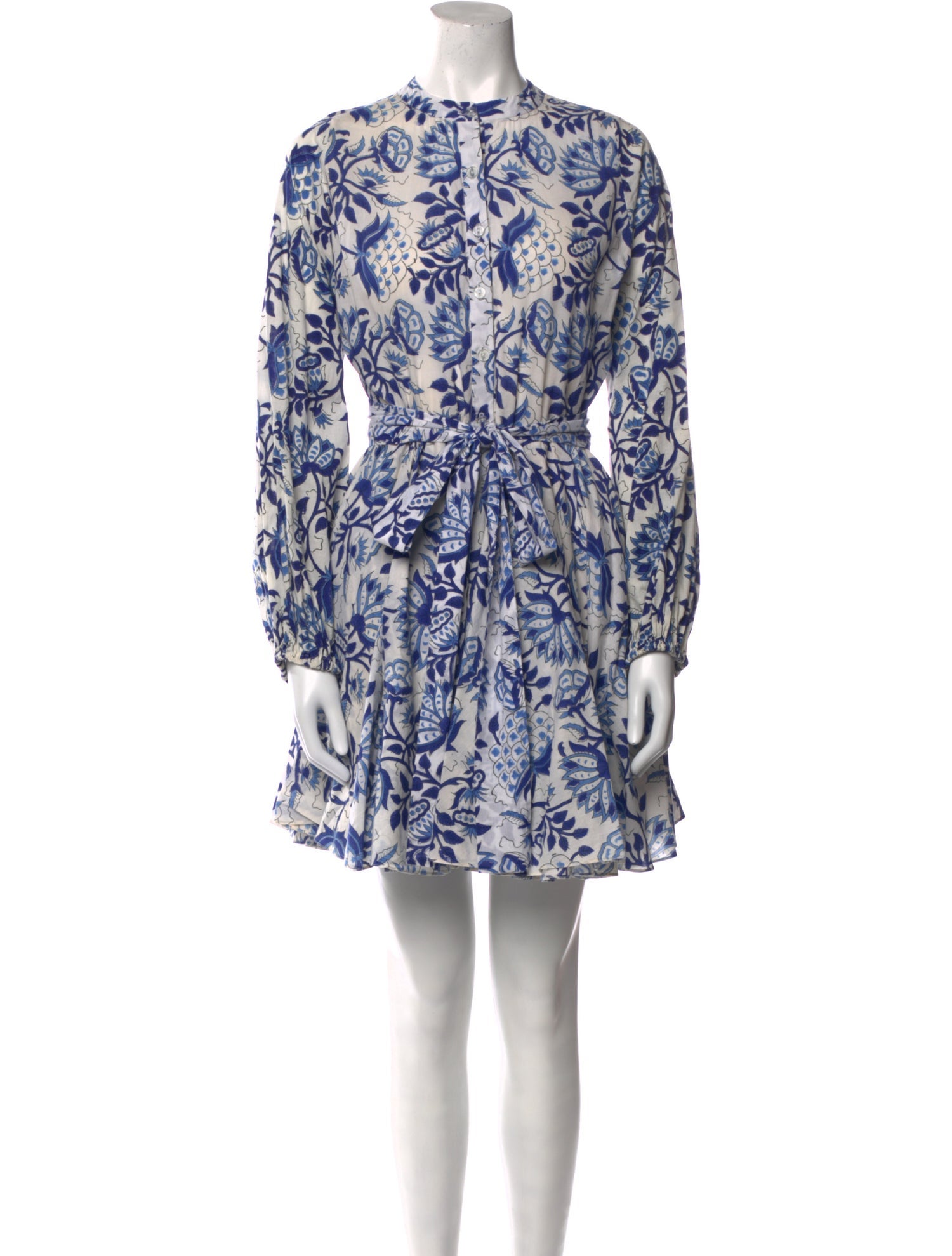 Charina Sarte Floral Print Mini Dress