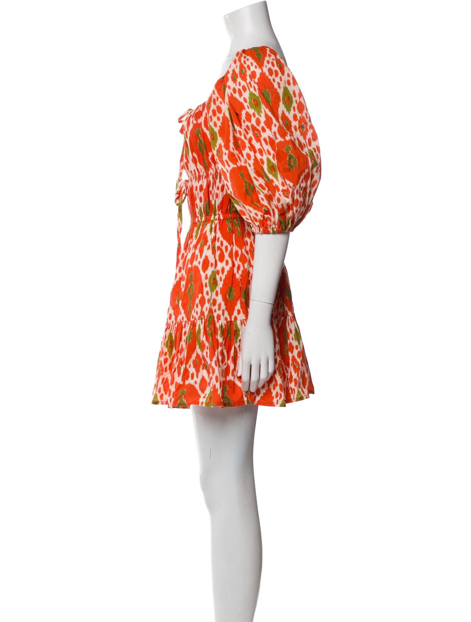 Charina Sarte Printed Mini Dress