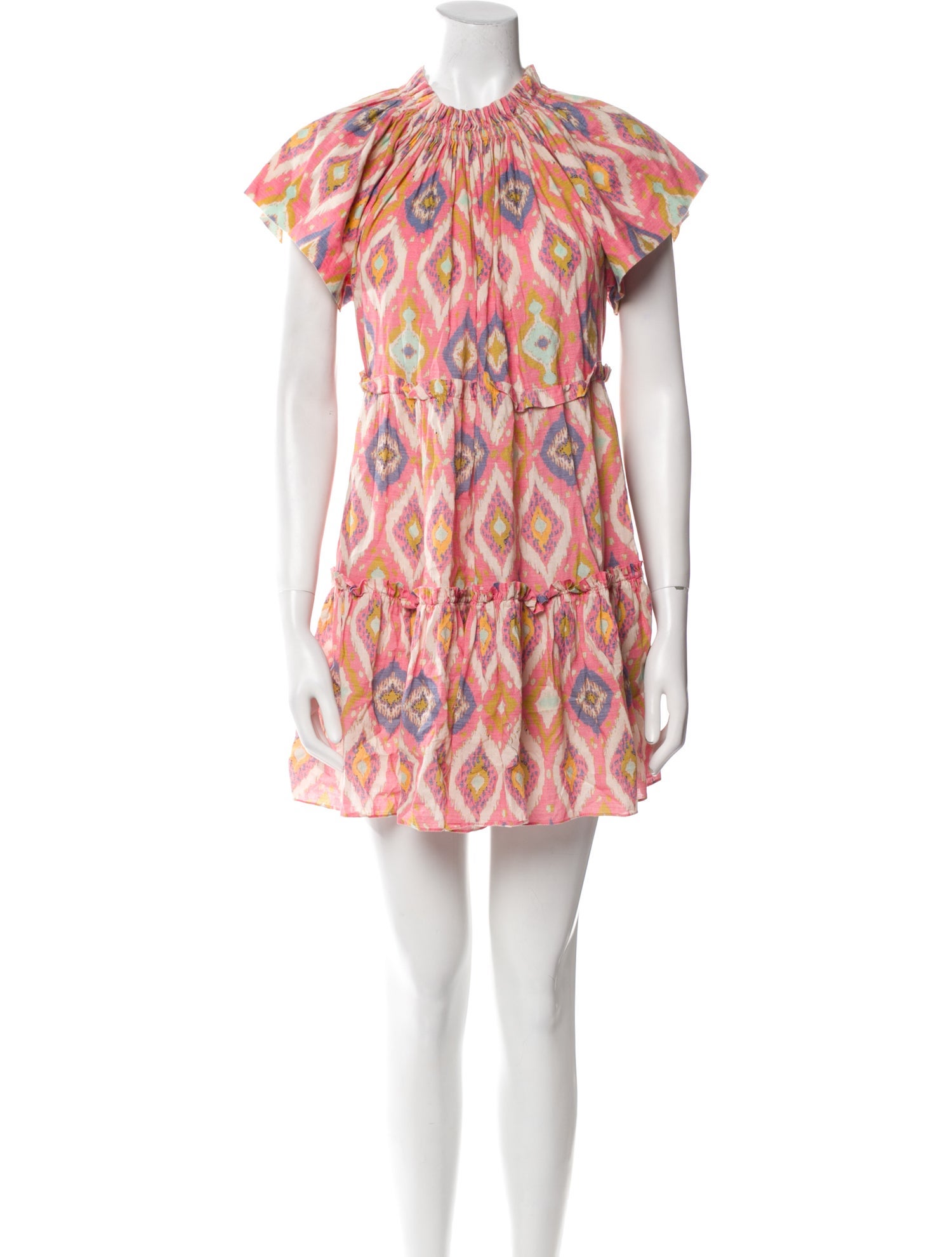 Charina Sarte Paisley Print Mini Dress