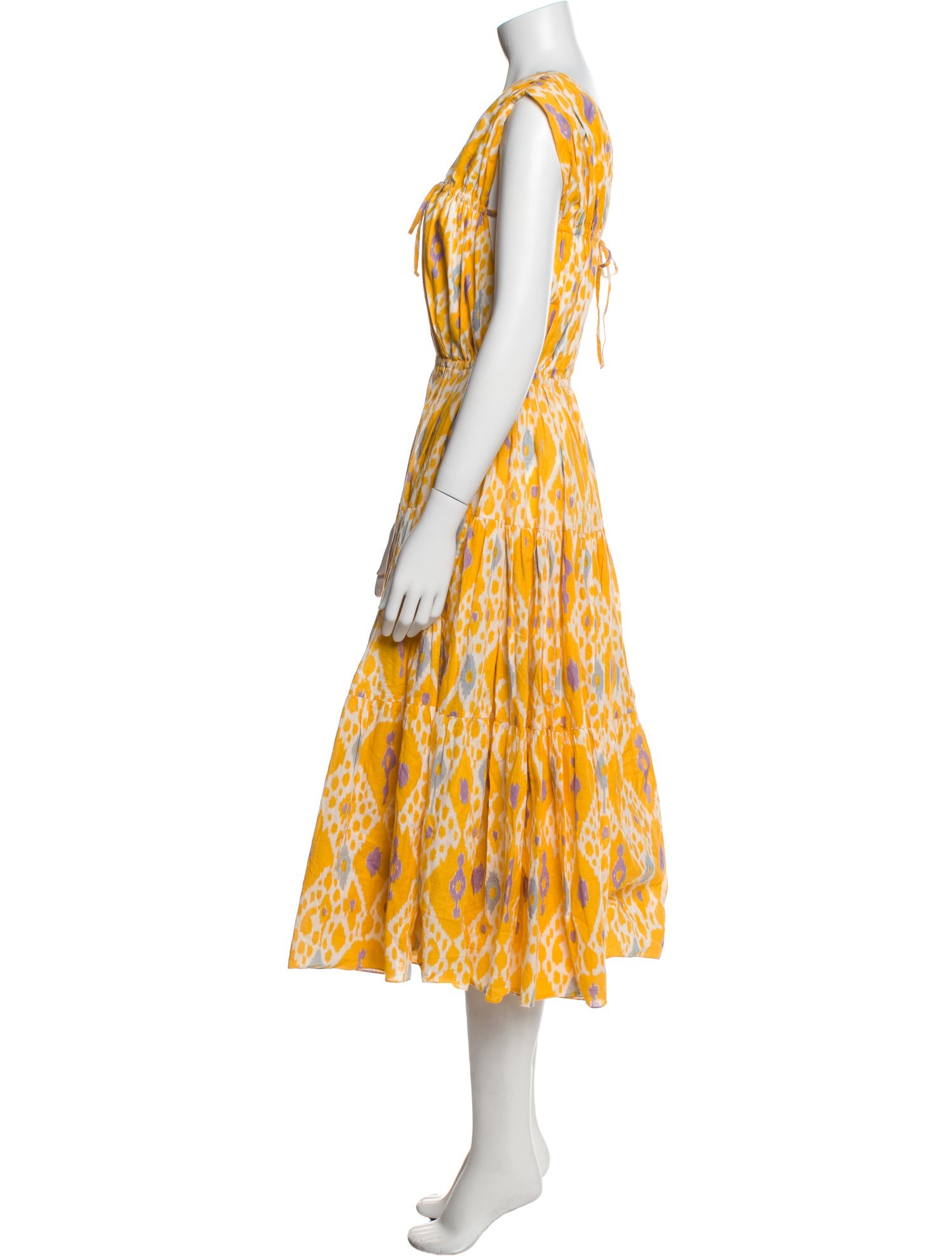 Charina Sarte Printed Long Dress w/ Tags