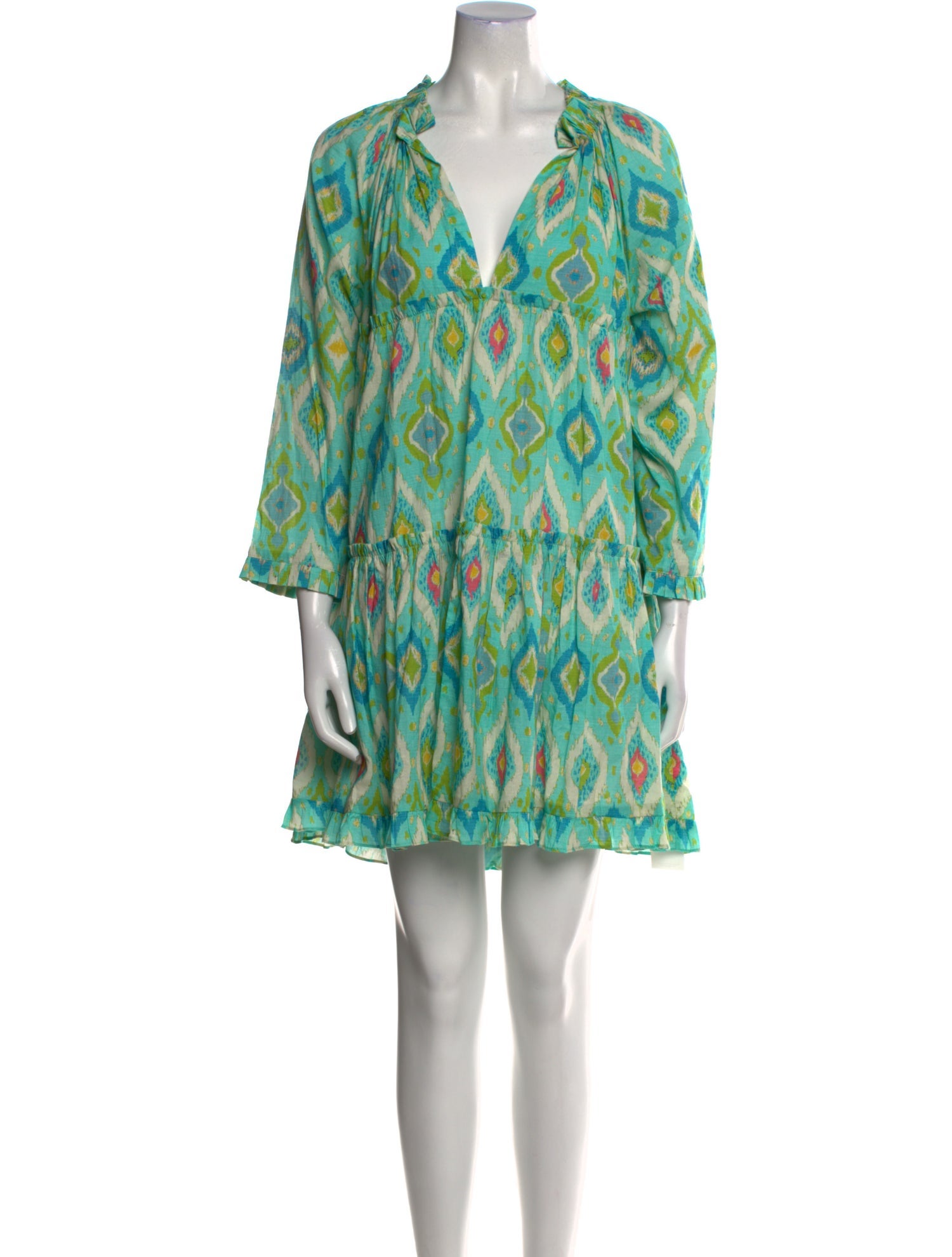 Charina Sarte Printed Mini Dress w/ Tags