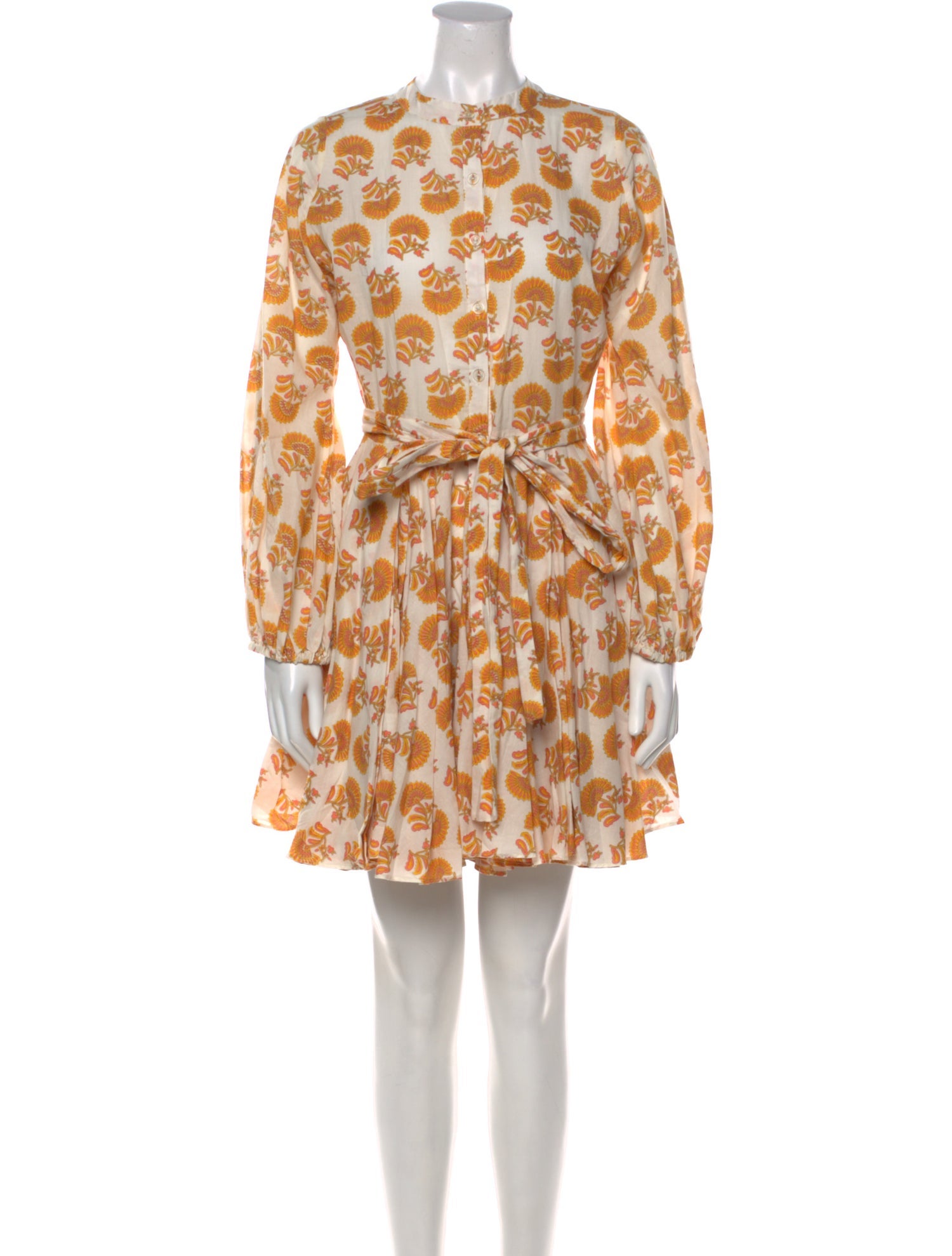 Charina Sarte Floral Print Mini Dress