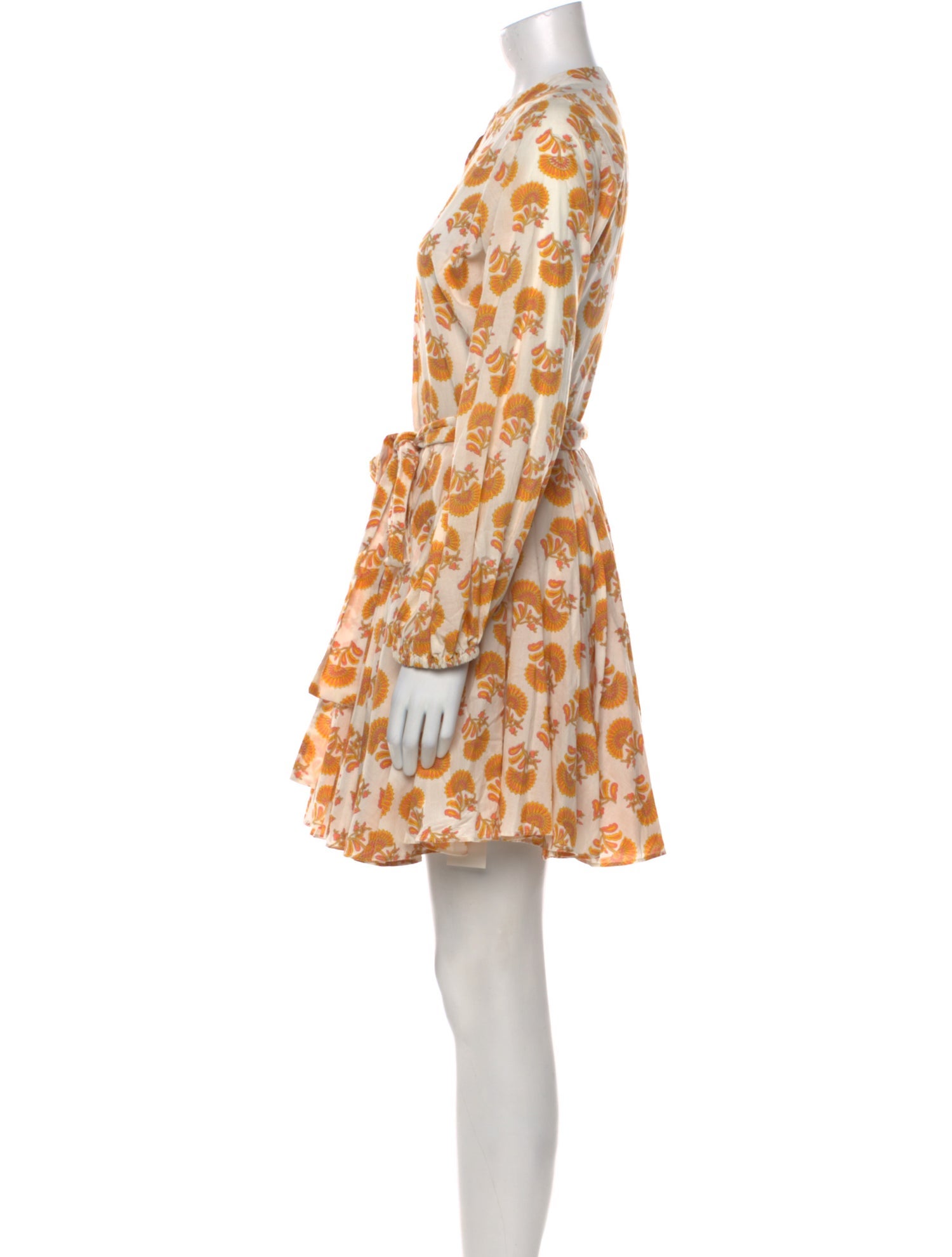 Charina Sarte Floral Print Mini Dress