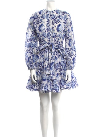 Charina Sarte Floral Print Mini Dress