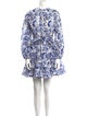 Charina Sarte Floral Print Mini Dress