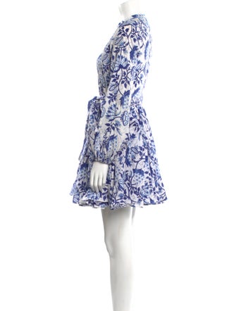 Charina Sarte Floral Print Mini Dress