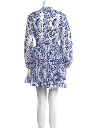 Charina Sarte Floral Print Mini Dress