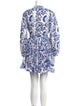 Charina Sarte Floral Print Mini Dress