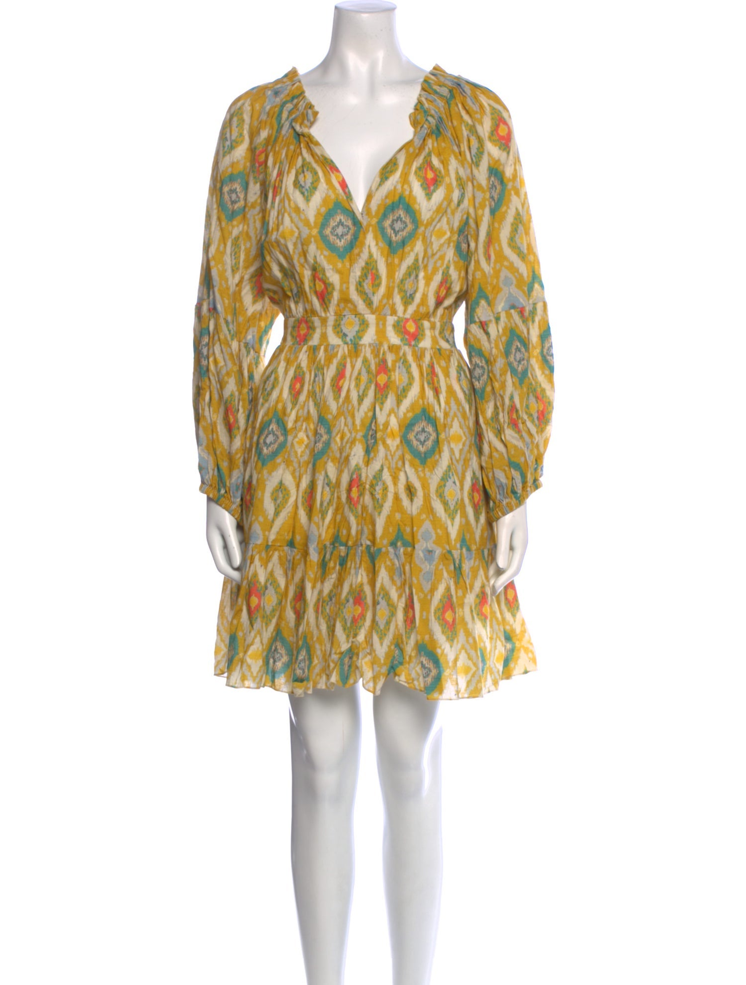 Charina Sarte Printed Mini Dress