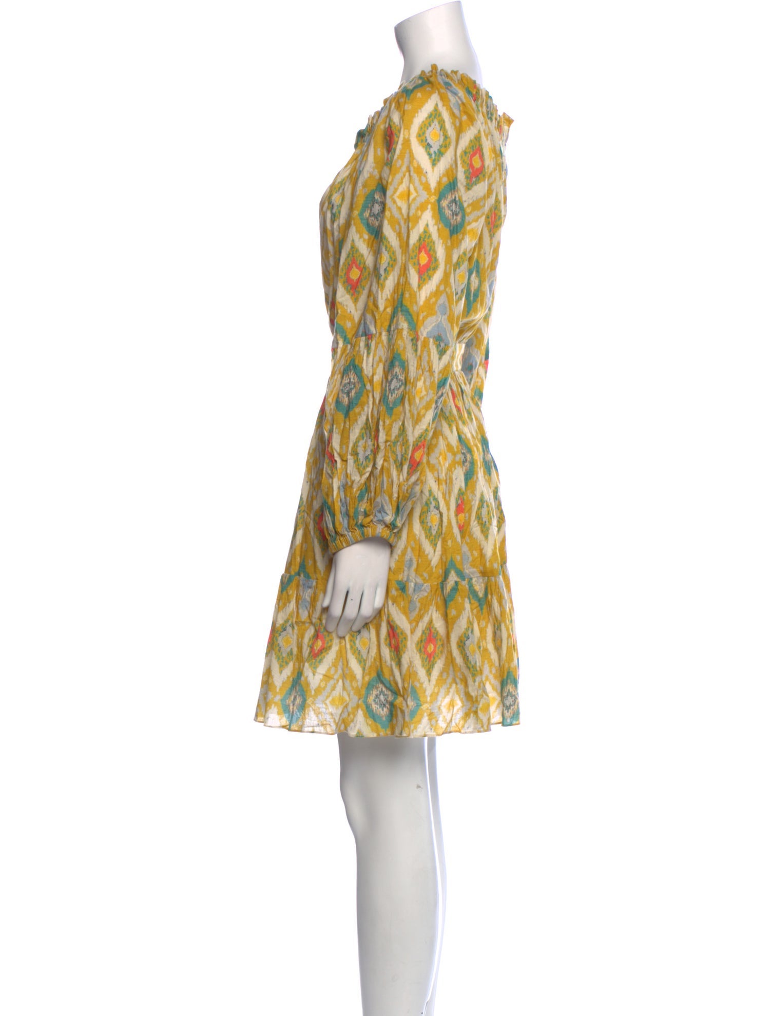 Charina Sarte Printed Mini Dress