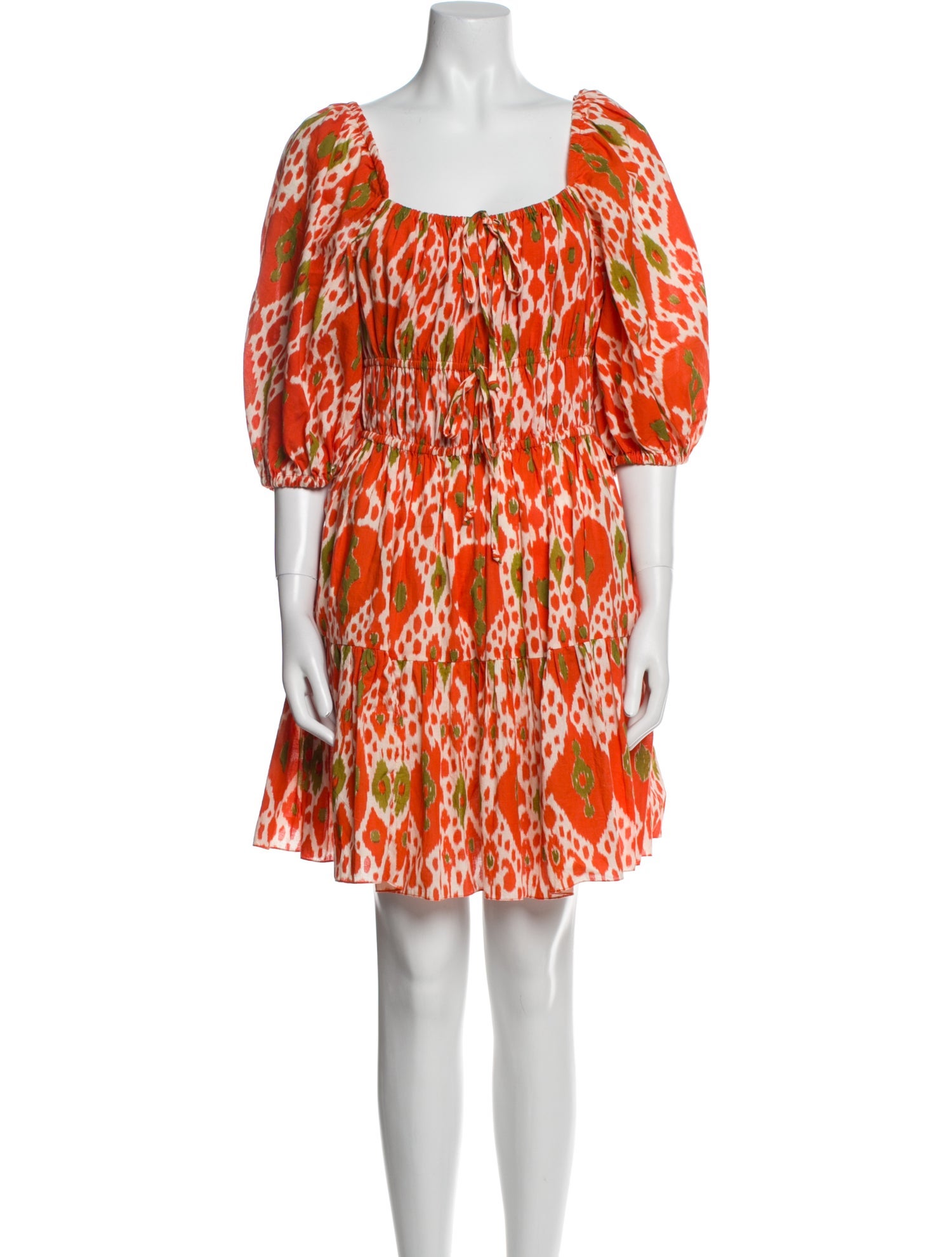 Charina Sarte Printed Mini Dress