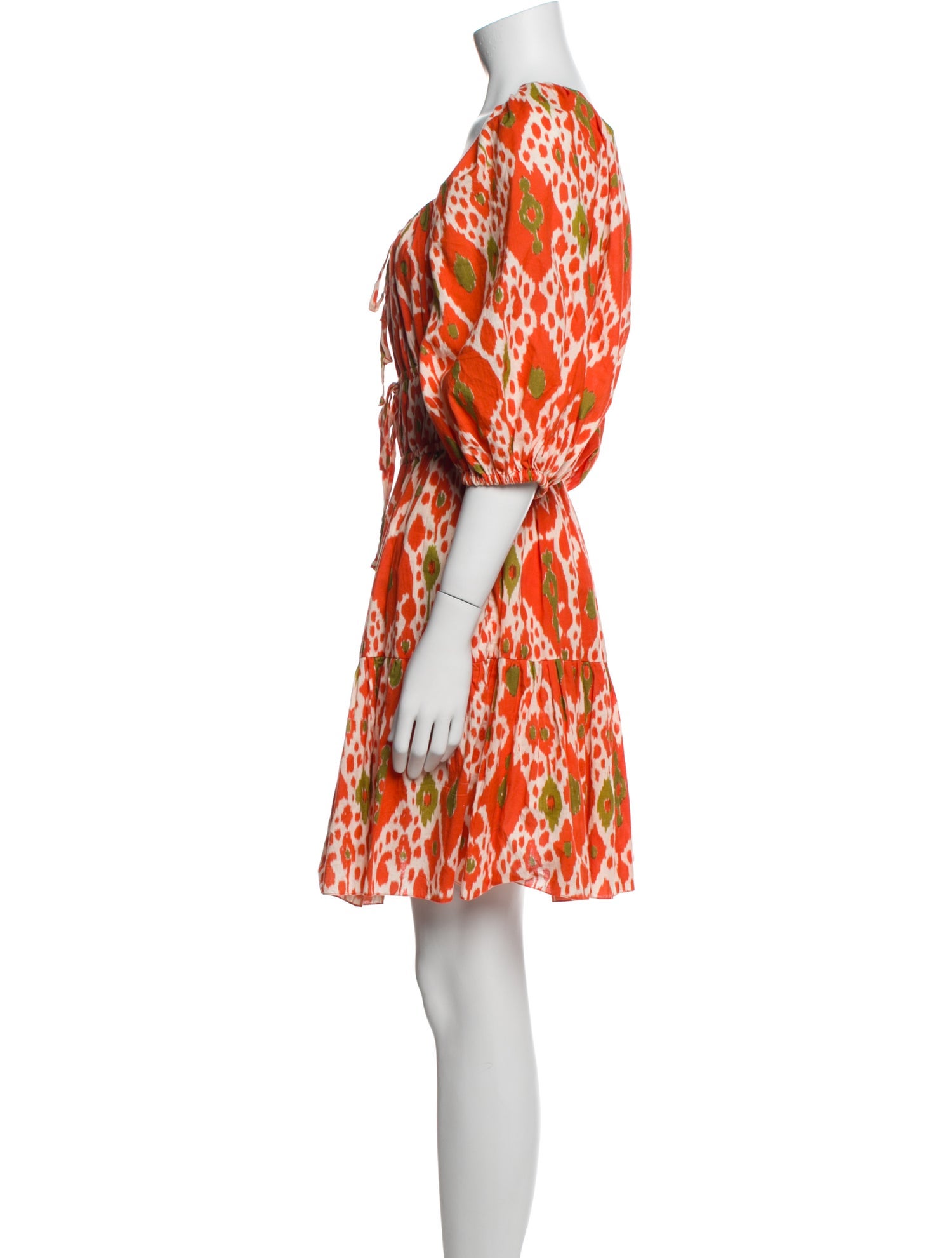 Charina Sarte Printed Mini Dress
