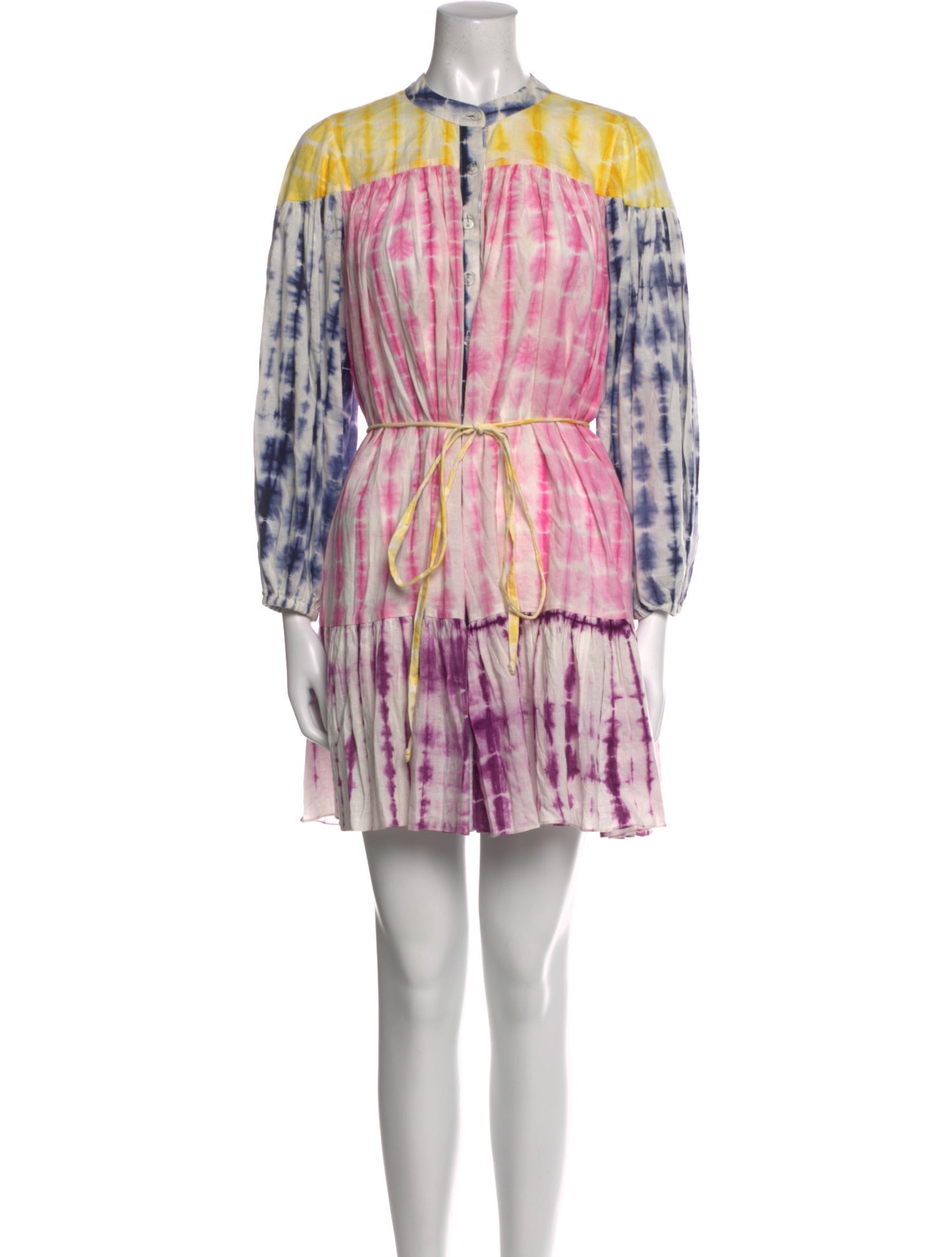 Charina Sarte Tie Dye Holi Mini Dress Mini Dress
