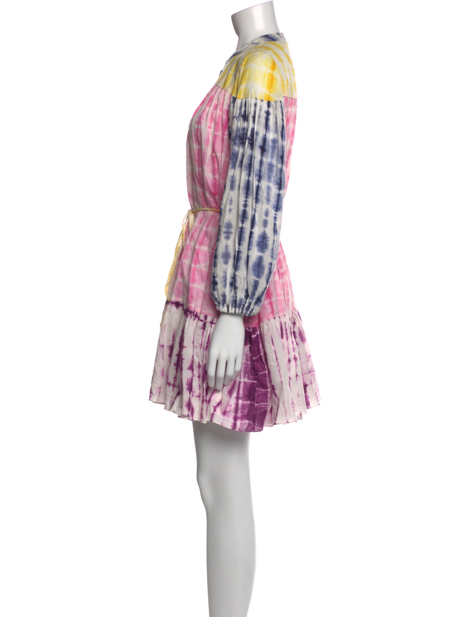 Charina Sarte Tie Dye Holi Mini Dress Mini Dress