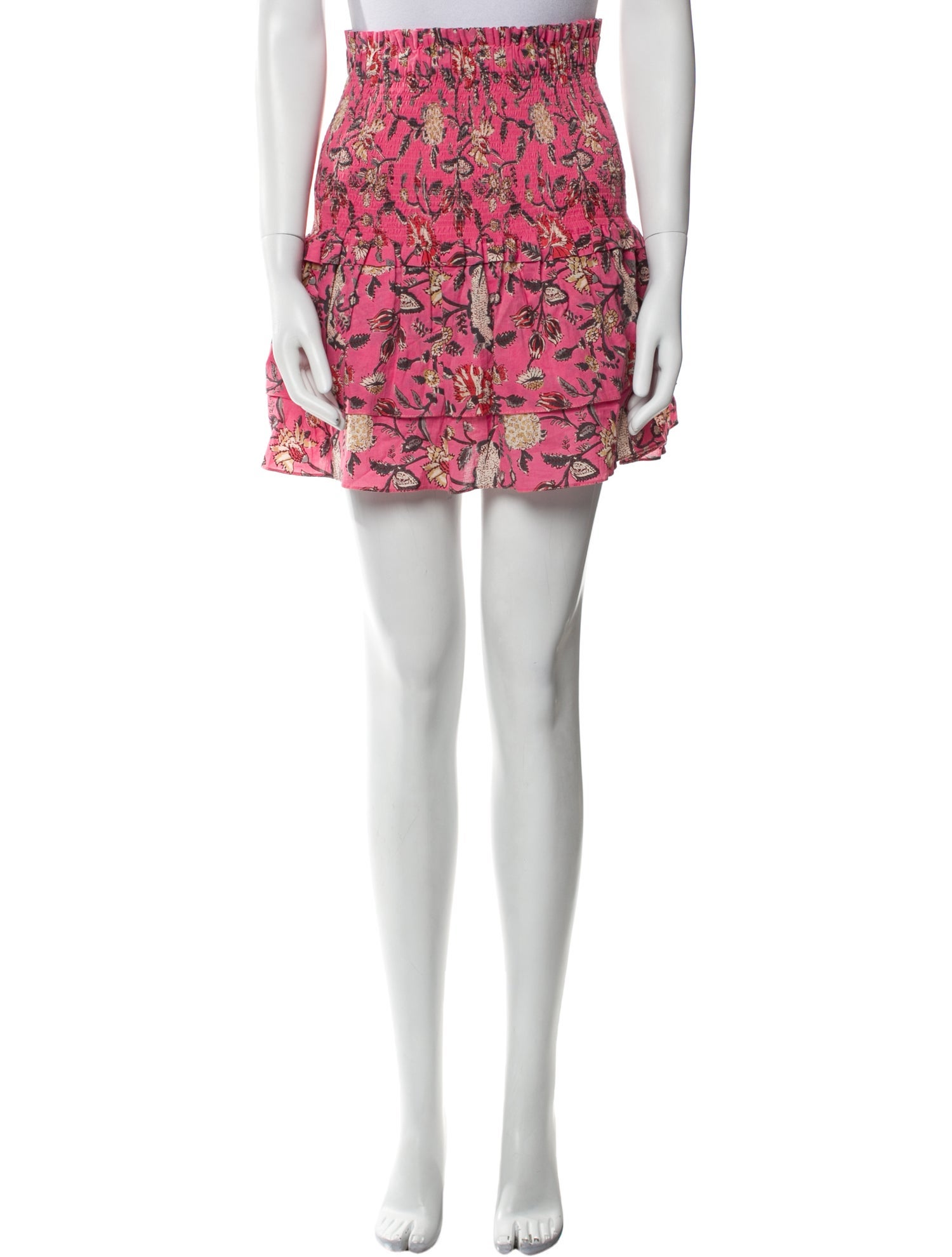 Charina Sarte Printed Mini Skirt