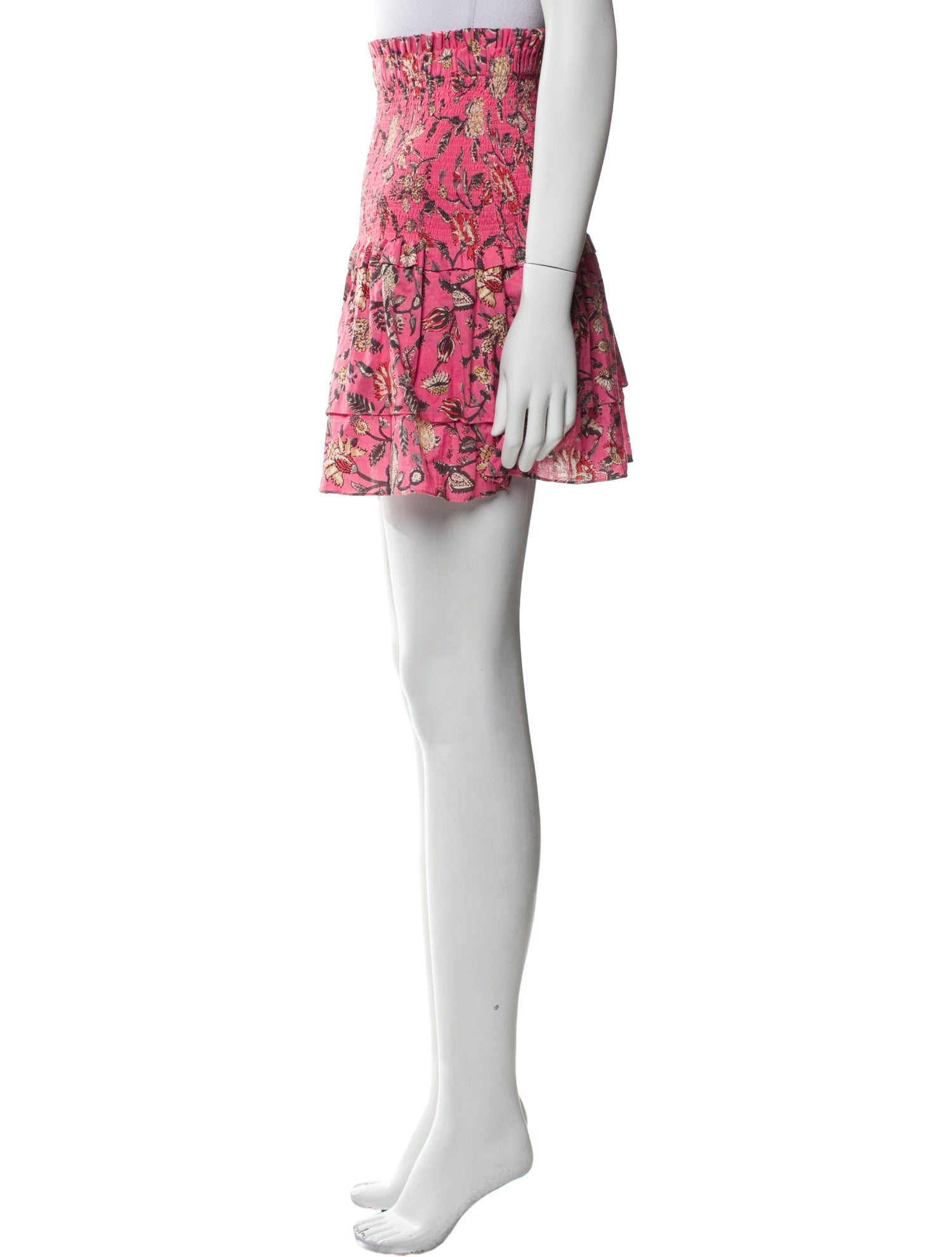 Charina Sarte Printed Mini Skirt