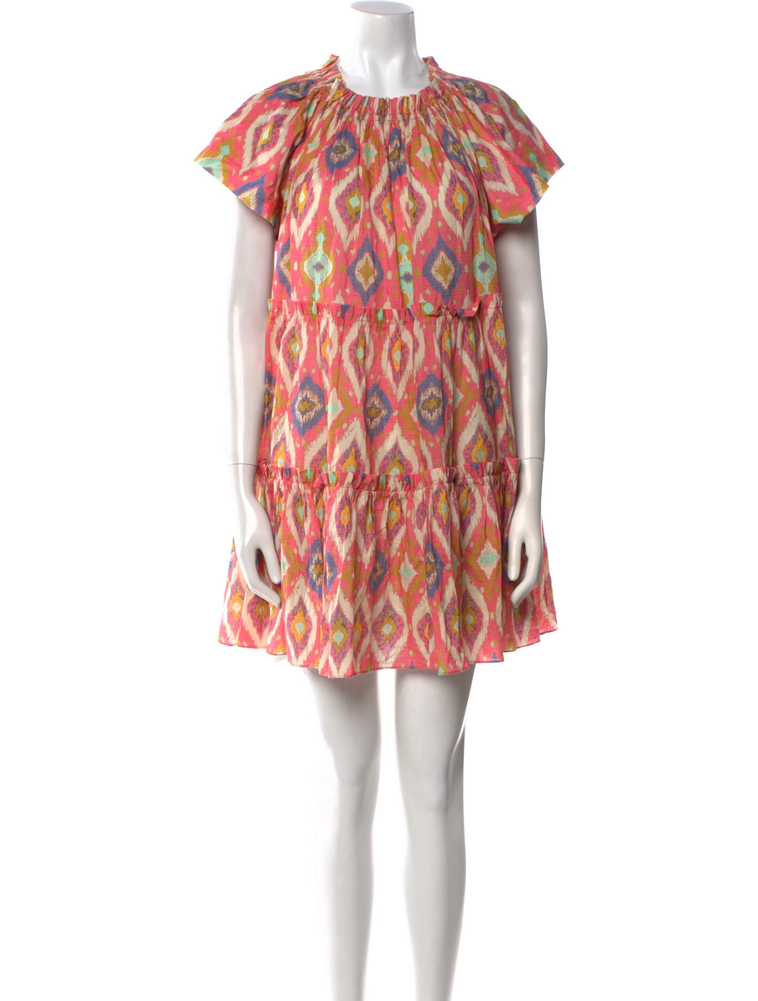 Charina Sarte Printed Mini Dress