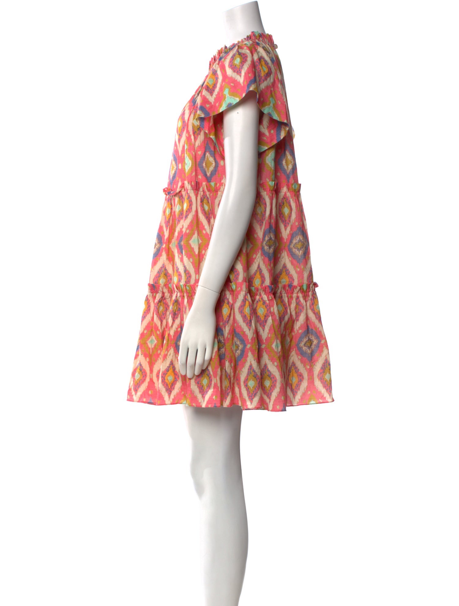Charina Sarte Printed Mini Dress