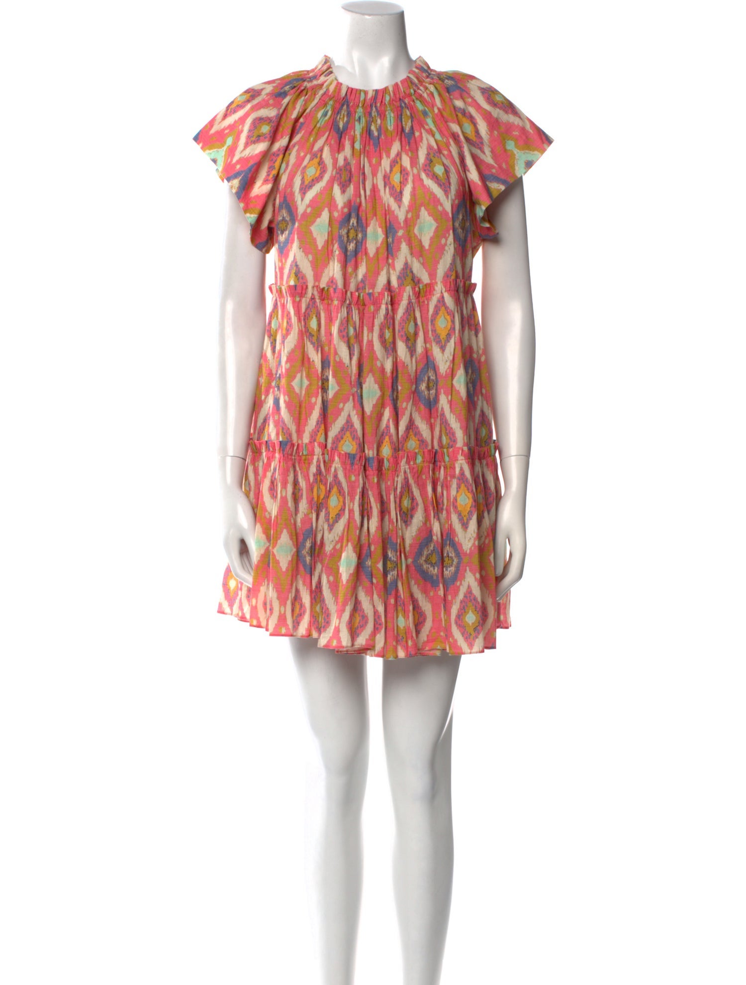 Charina Sarte Printed Mini Dress