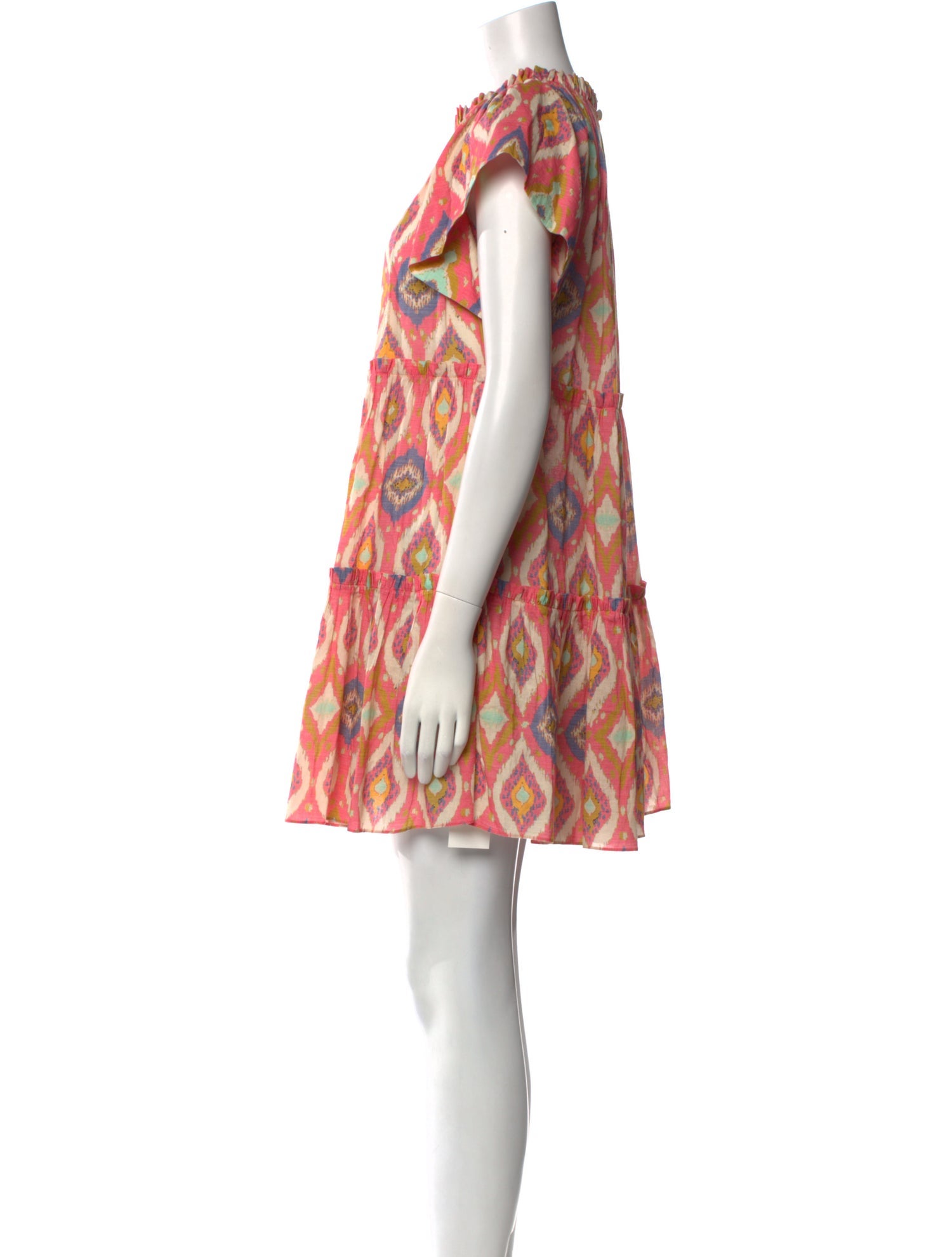 Charina Sarte Printed Mini Dress
