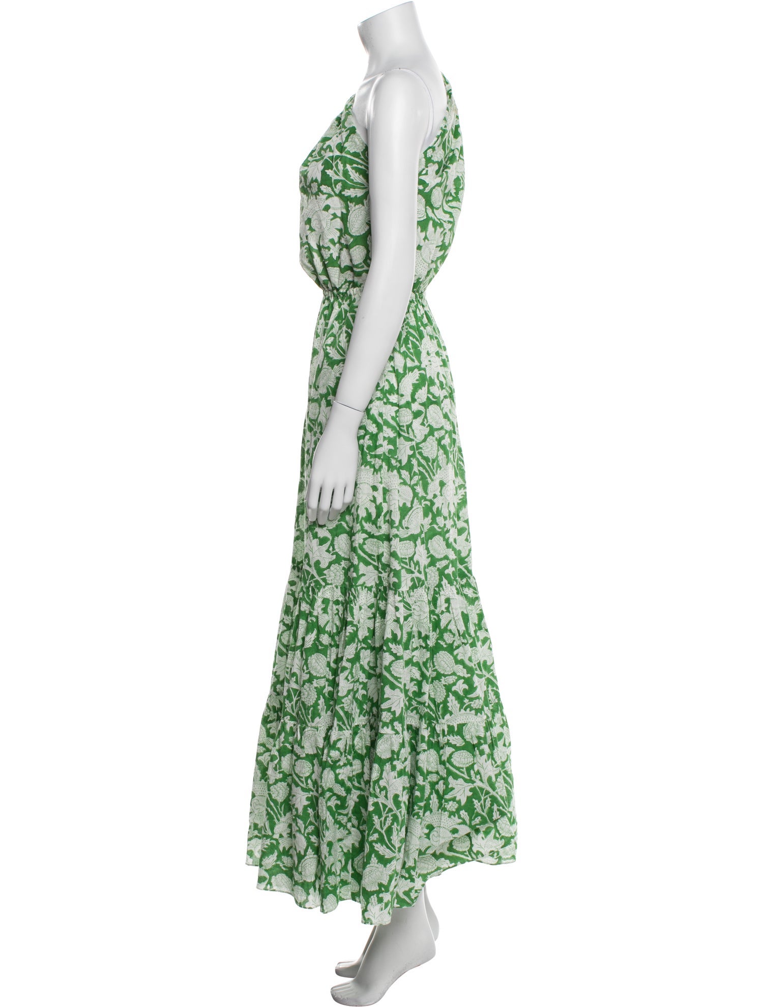 Charina Sarte Floral Print Long Dress