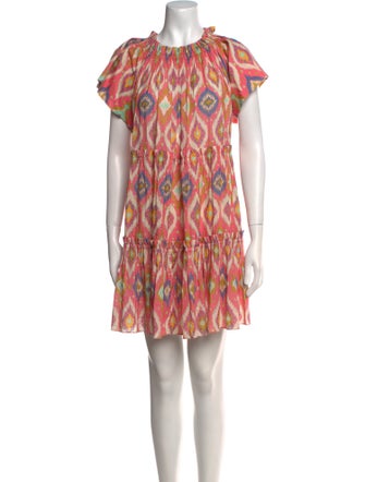 Charina Sarte Printed Mini Dress