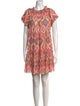 Charina Sarte Printed Mini Dress