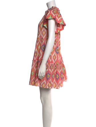Charina Sarte Printed Mini Dress