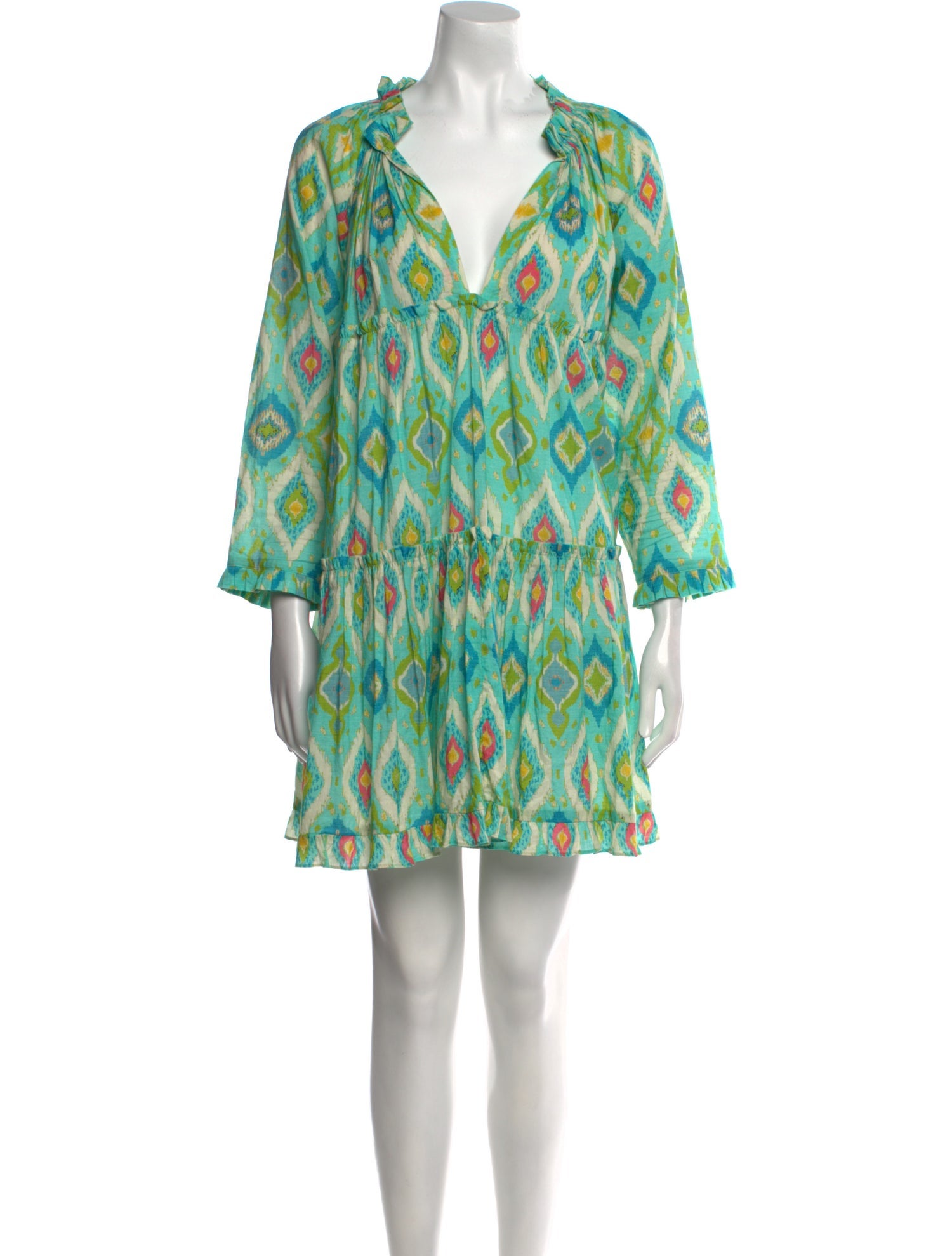 Charina Sarte Printed Mini Dress