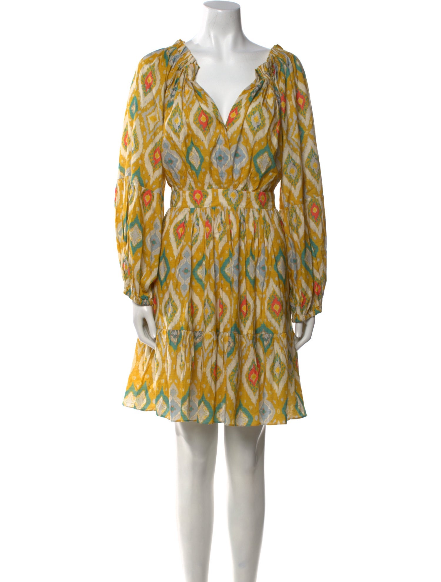 Charina Sarte Printed Mini Dress